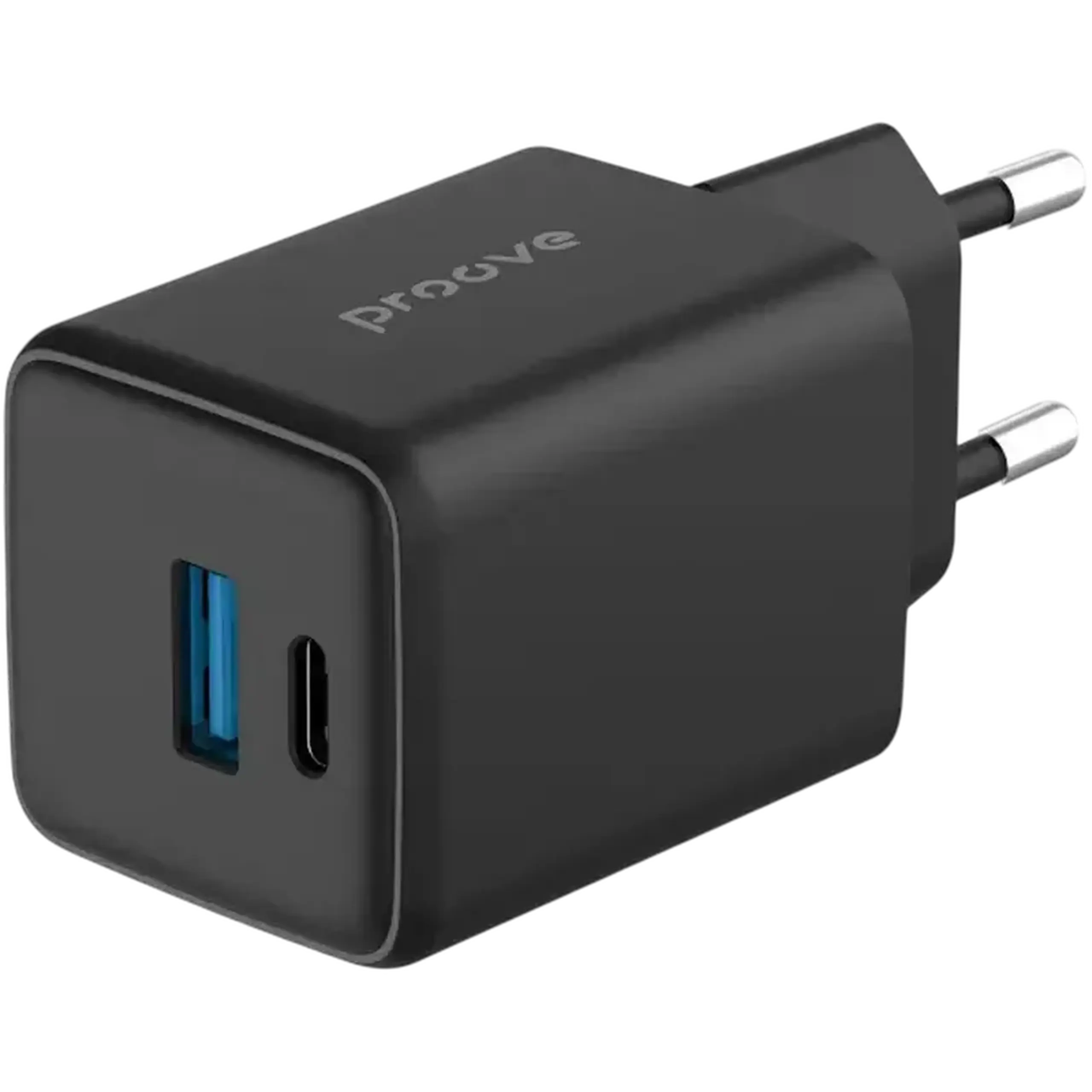 Incarcator Proove Pocket Gan 30W (Tip - C + USB), Negru