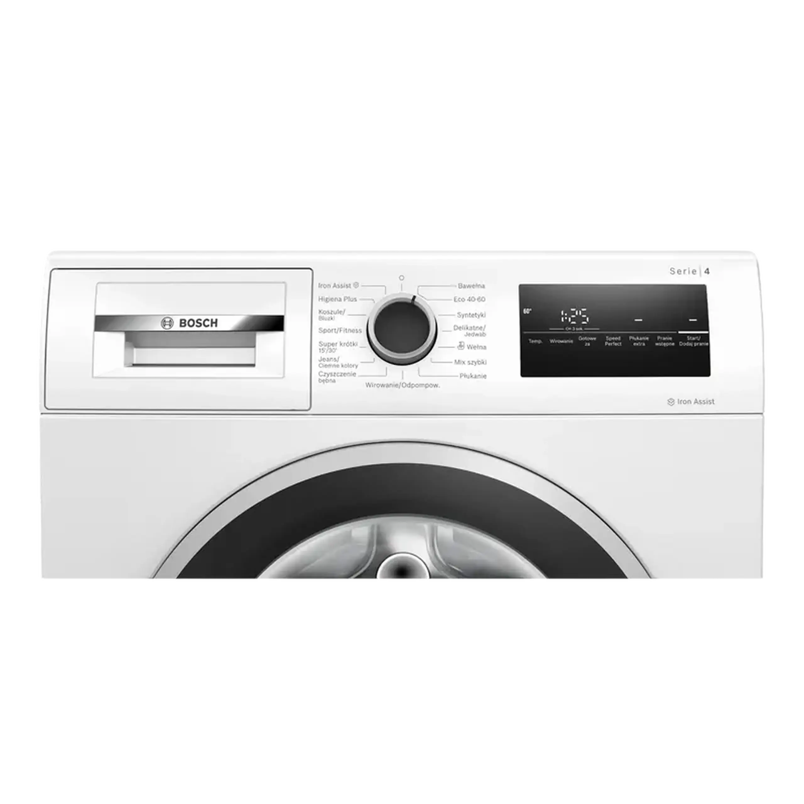 Mașină de spălat Bosch WAN2827NPL, 9kg, Alb