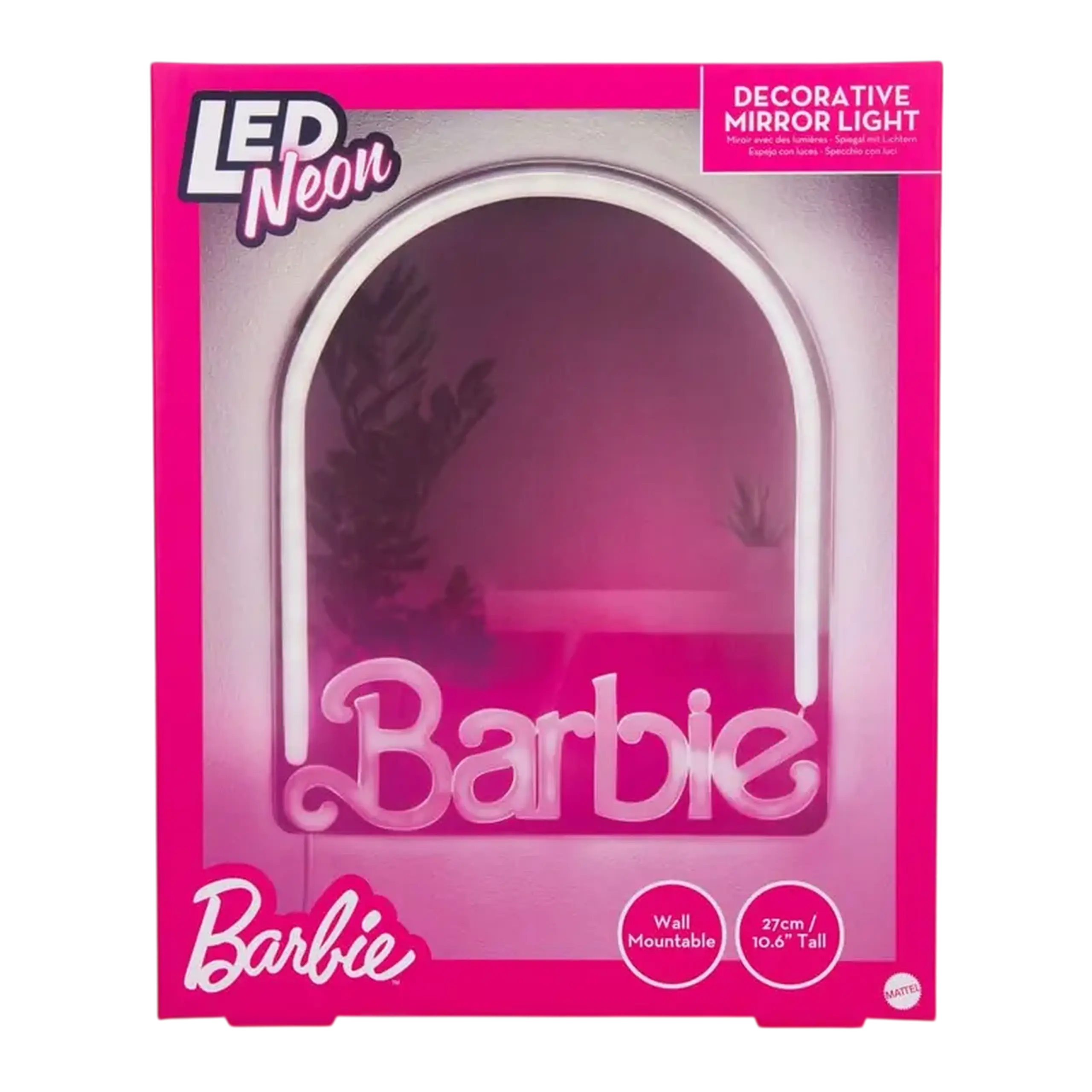 Lampă USB Paladone Barbie Neon, Alb