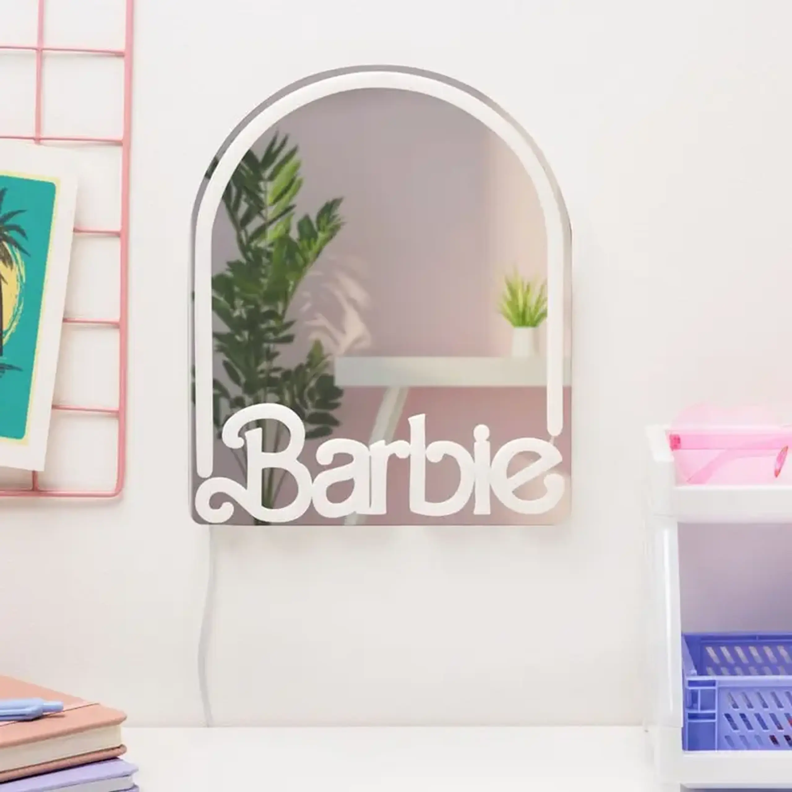Lampă USB Paladone Barbie Neon, Alb