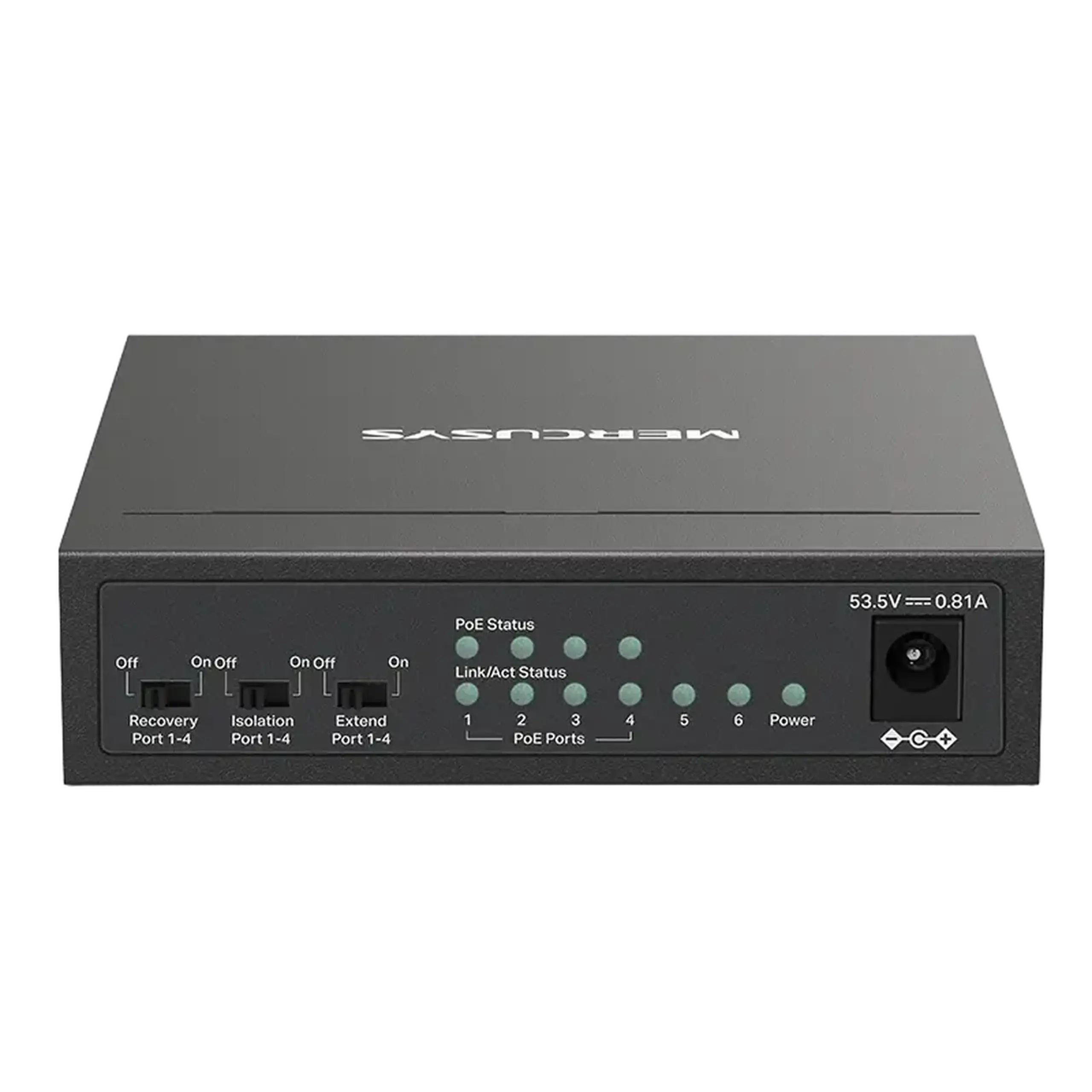 Switch de rețea MERCUSYS MS106LP, 4x IEEE 802.3af/at