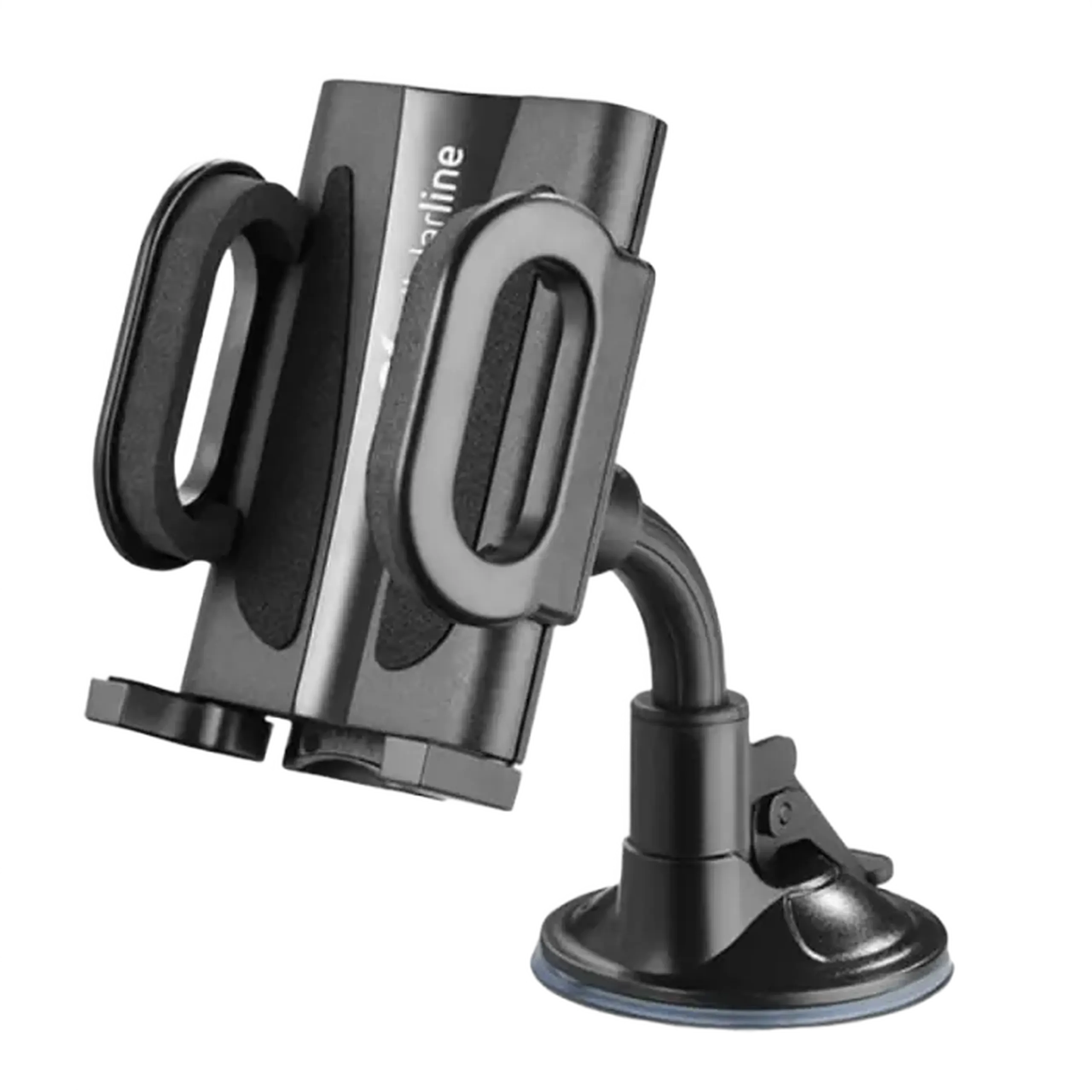 Suport Auto Cellularline Hug Flexi - Universal, Negru