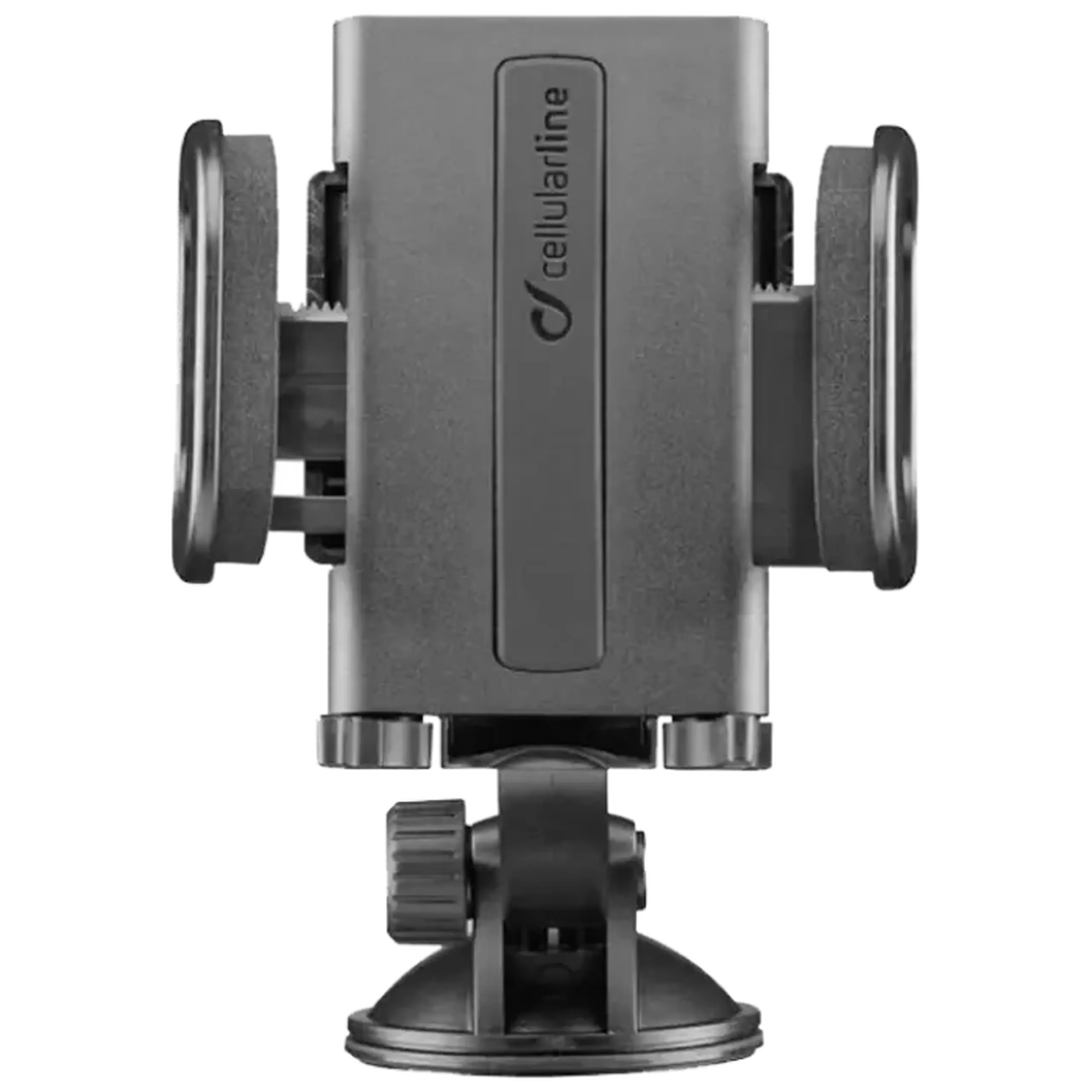 Suport Auto Cellularline Hug Flexi - Universal, Negru