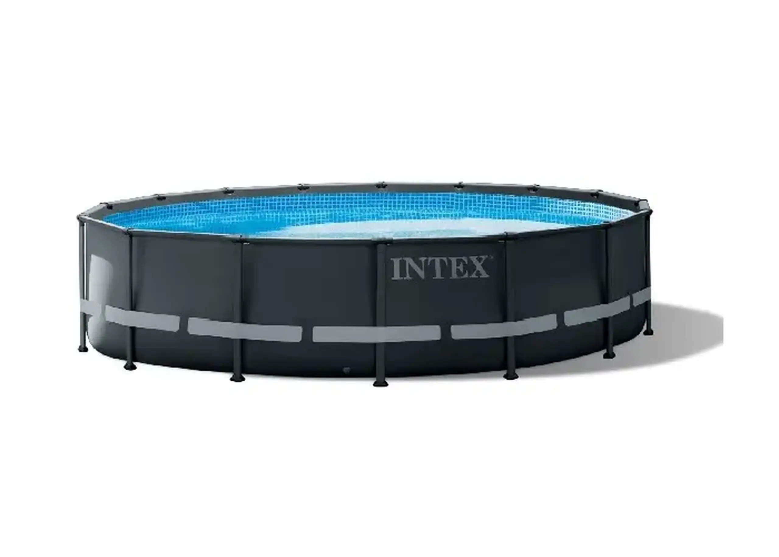 Piscină cu cadru metalic Intex XTR Frame, 19156L, Negru, 26326