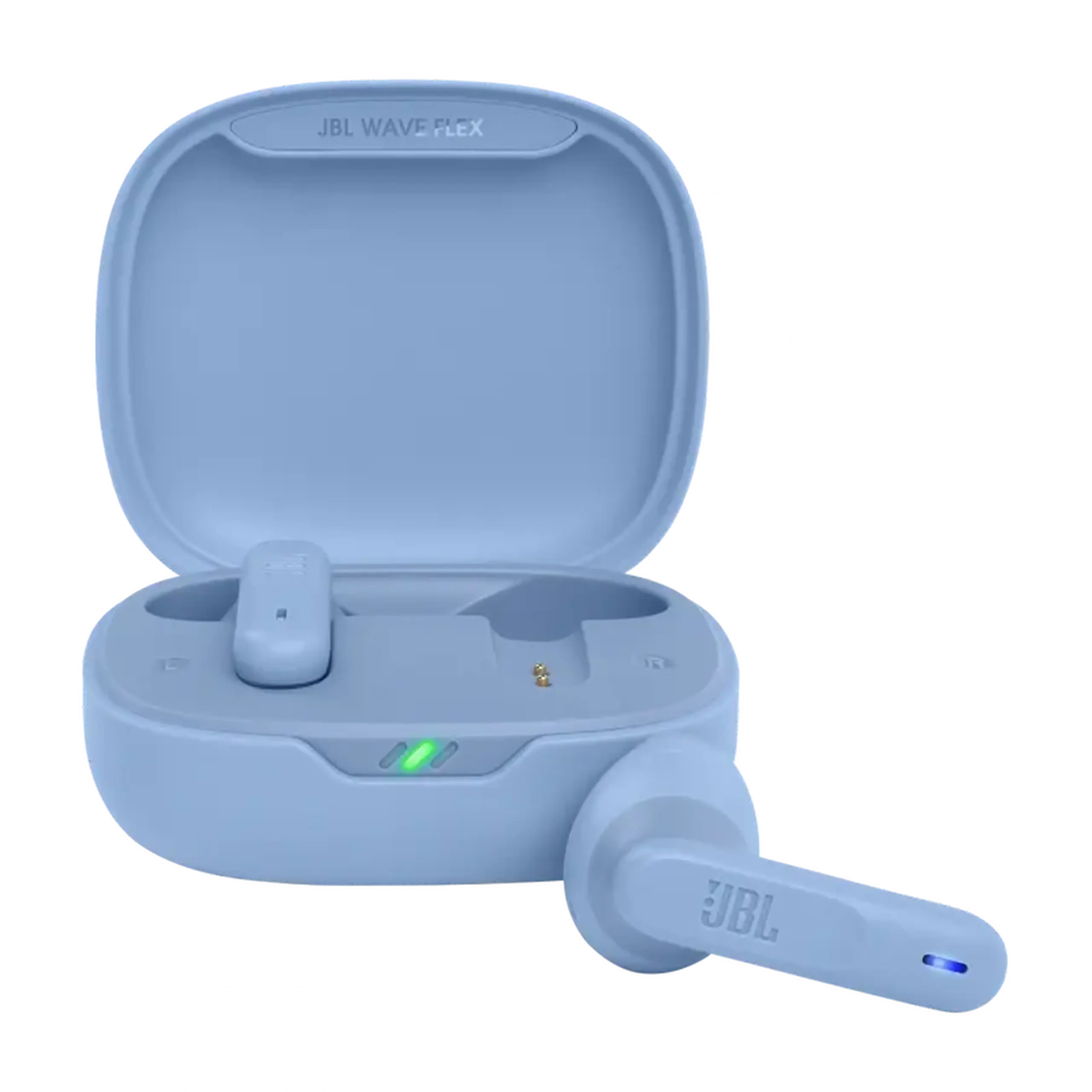 Căști JBL Wave Flex, Albastru