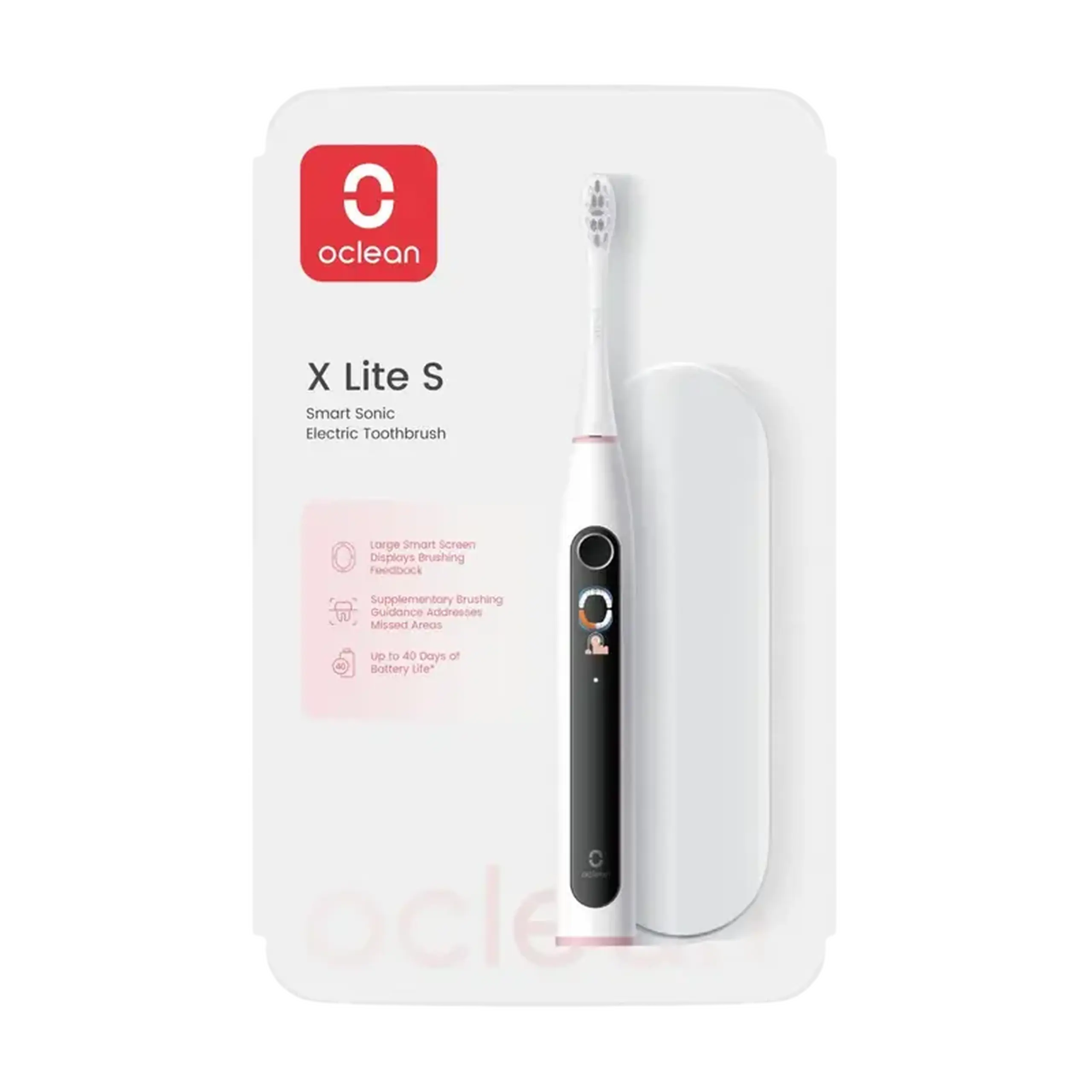 Periuță de dinți electrică Oclean X Lite Set, Gri