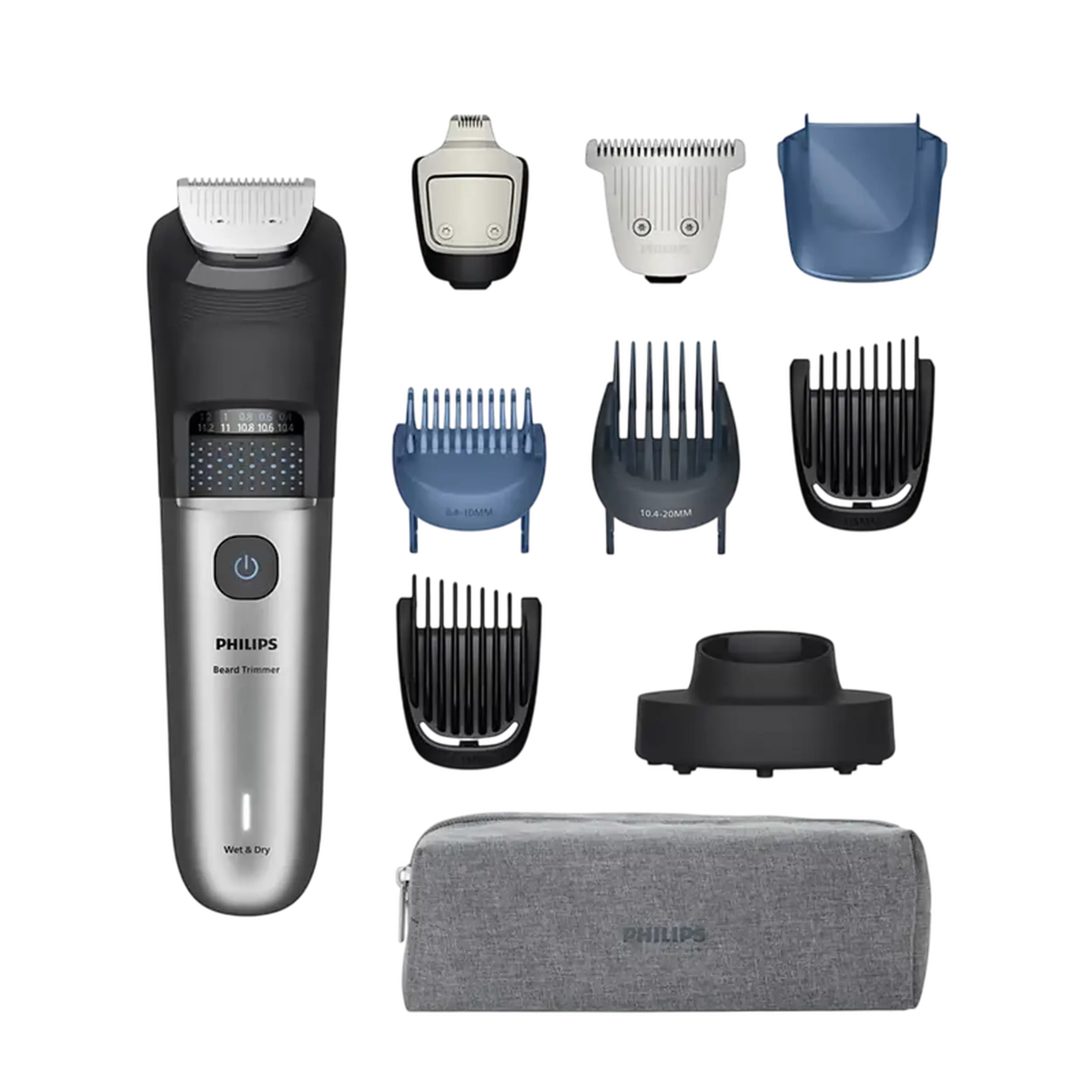 Trimmer pentru bărbați Philips BT7670/15, Gri