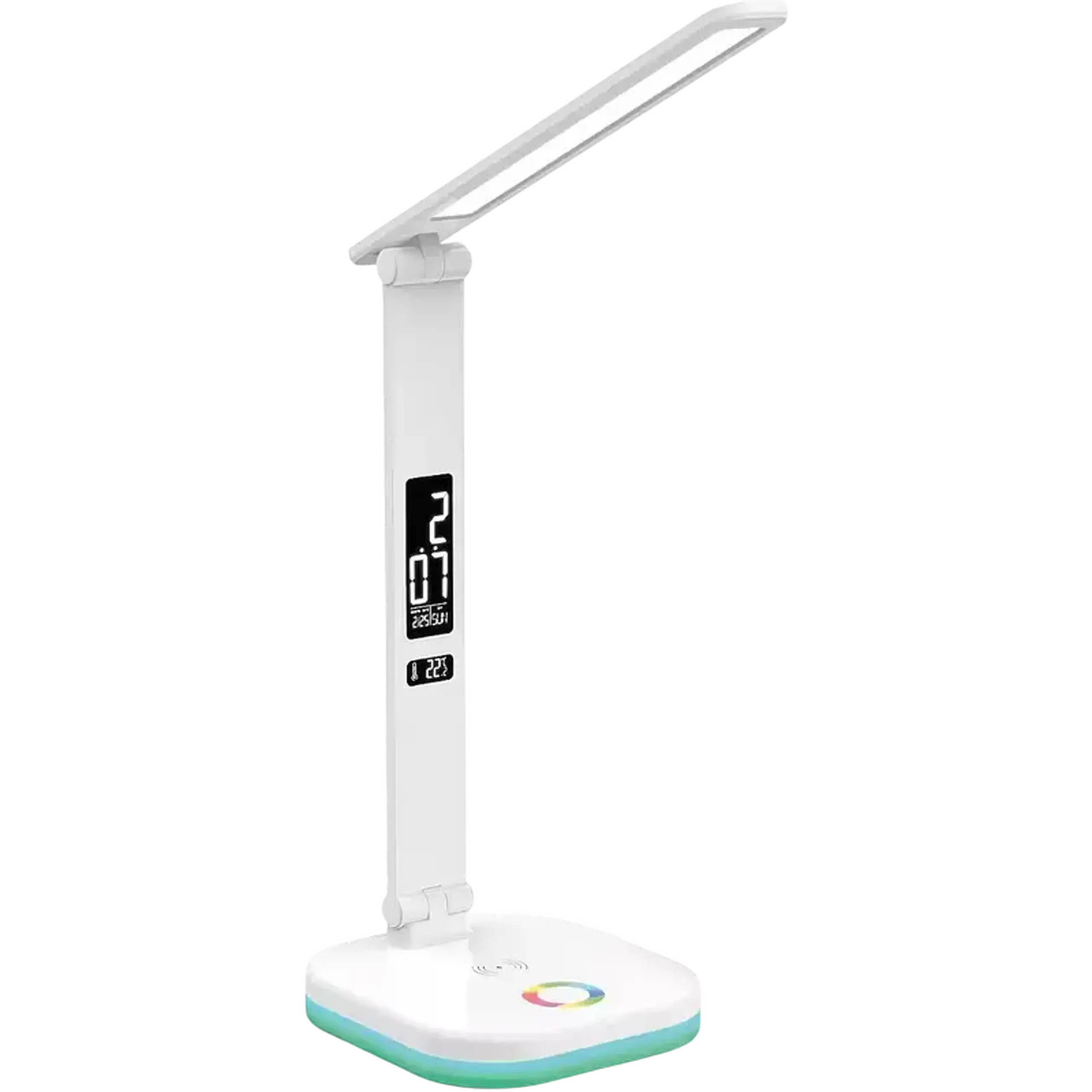 Lampa de birou Platinet PDL711RGB, Alb
