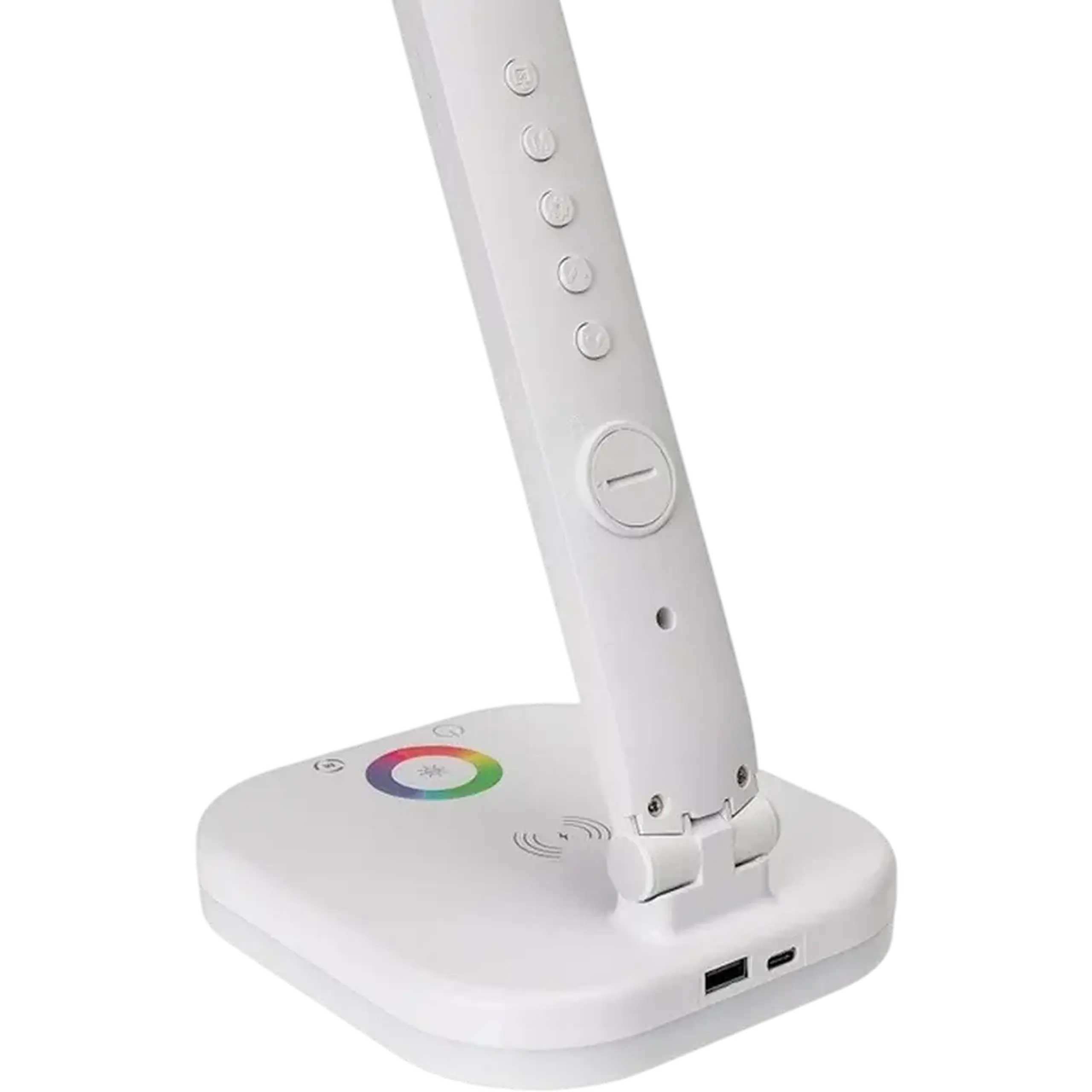 Lampa de birou Platinet PDL711RGB, Alb