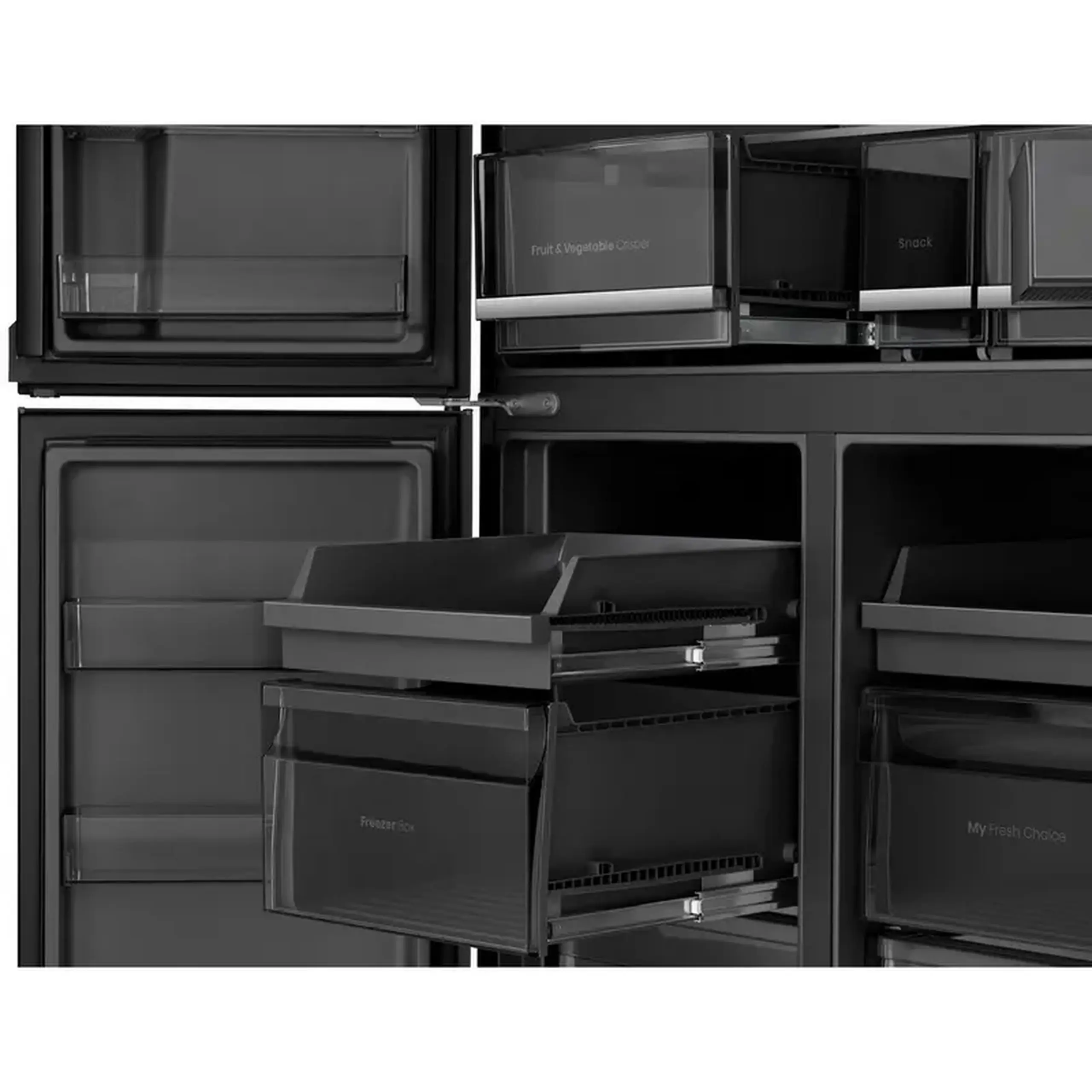 Frigider Hisense RQ600P7SKE, Negru
