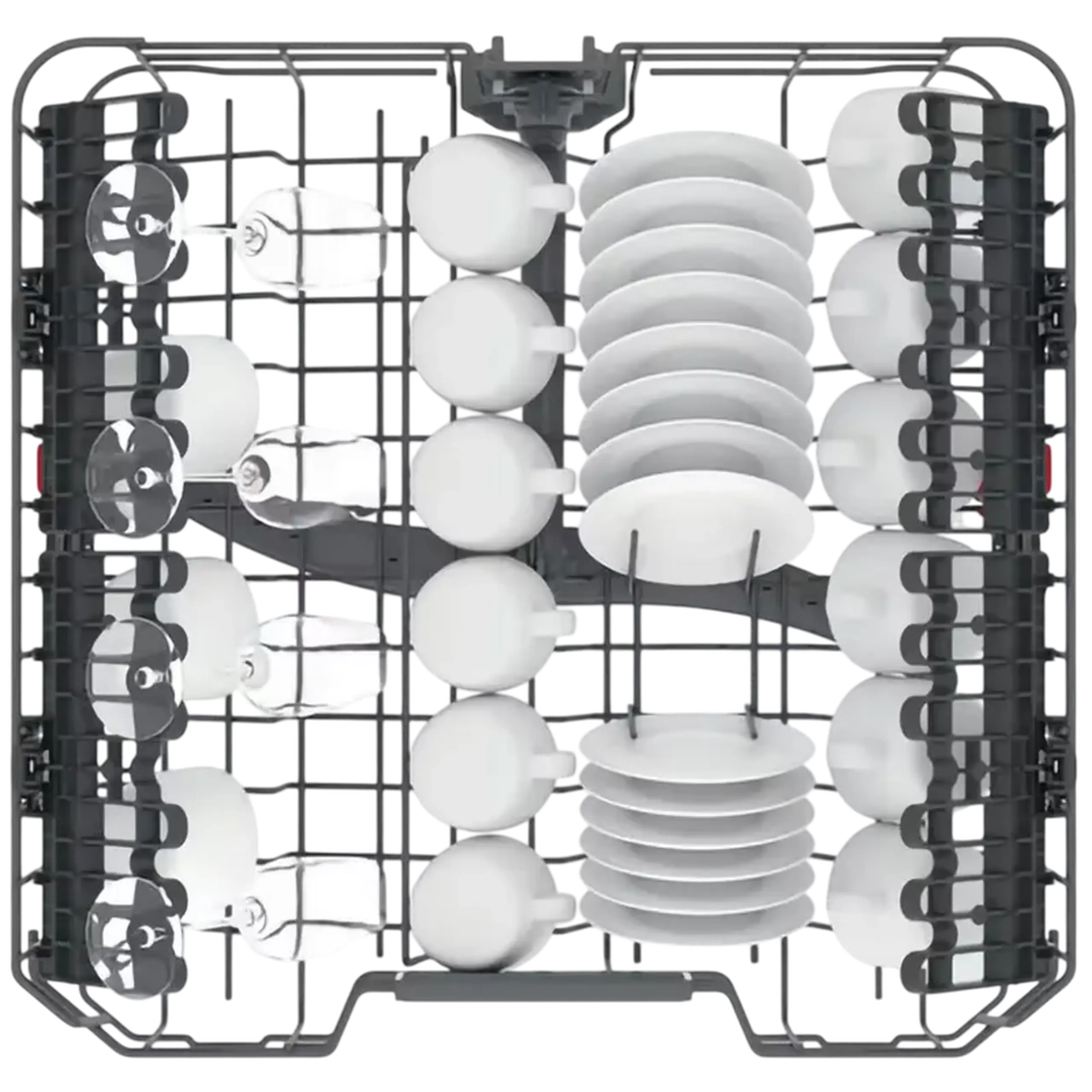 Mașină de spălat vase Whirlpool WRIC 3C26 P, Argintiu