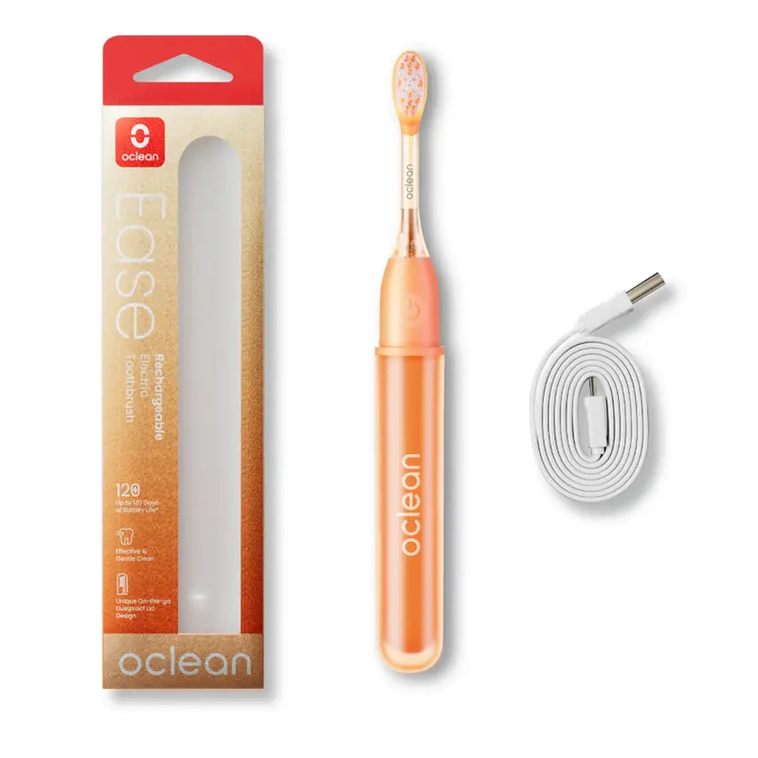 Periuță de dinți electrică Oclean Ease, Portocaliu