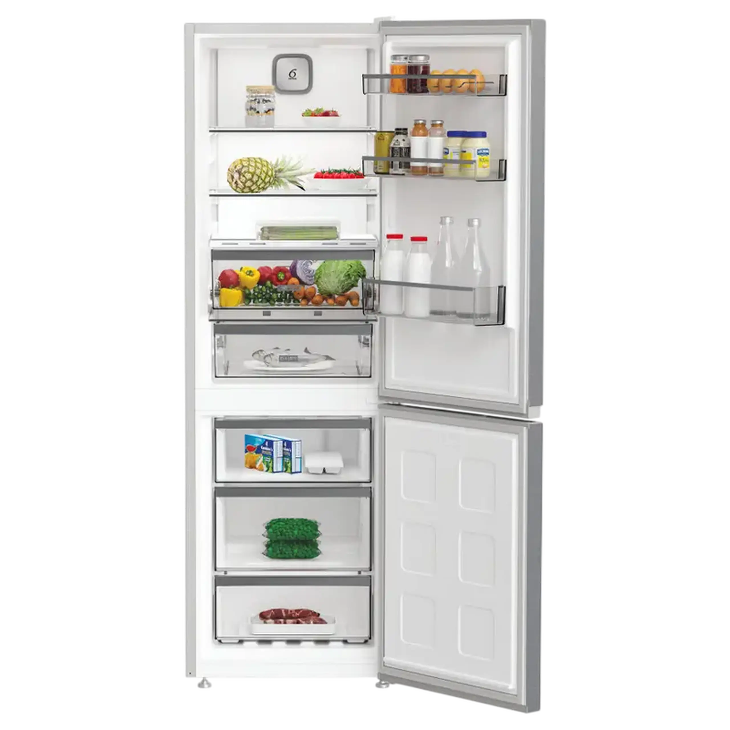 Frigider Whirlpool WHK 26363 XP6E, Oțel inoxidabil