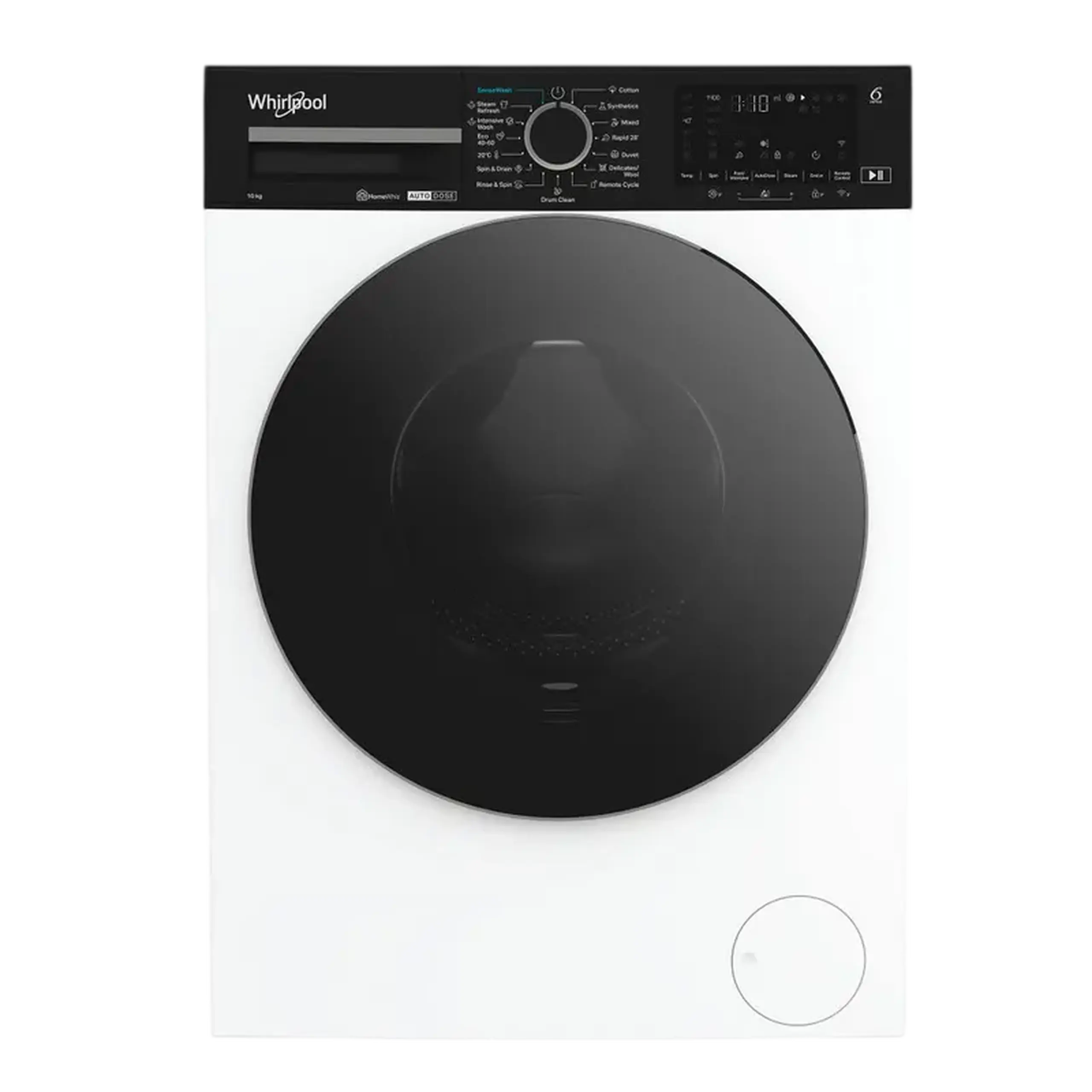 Mașină de spălat Whirlpool WPM 07W ADS EE, 10kg, Alb