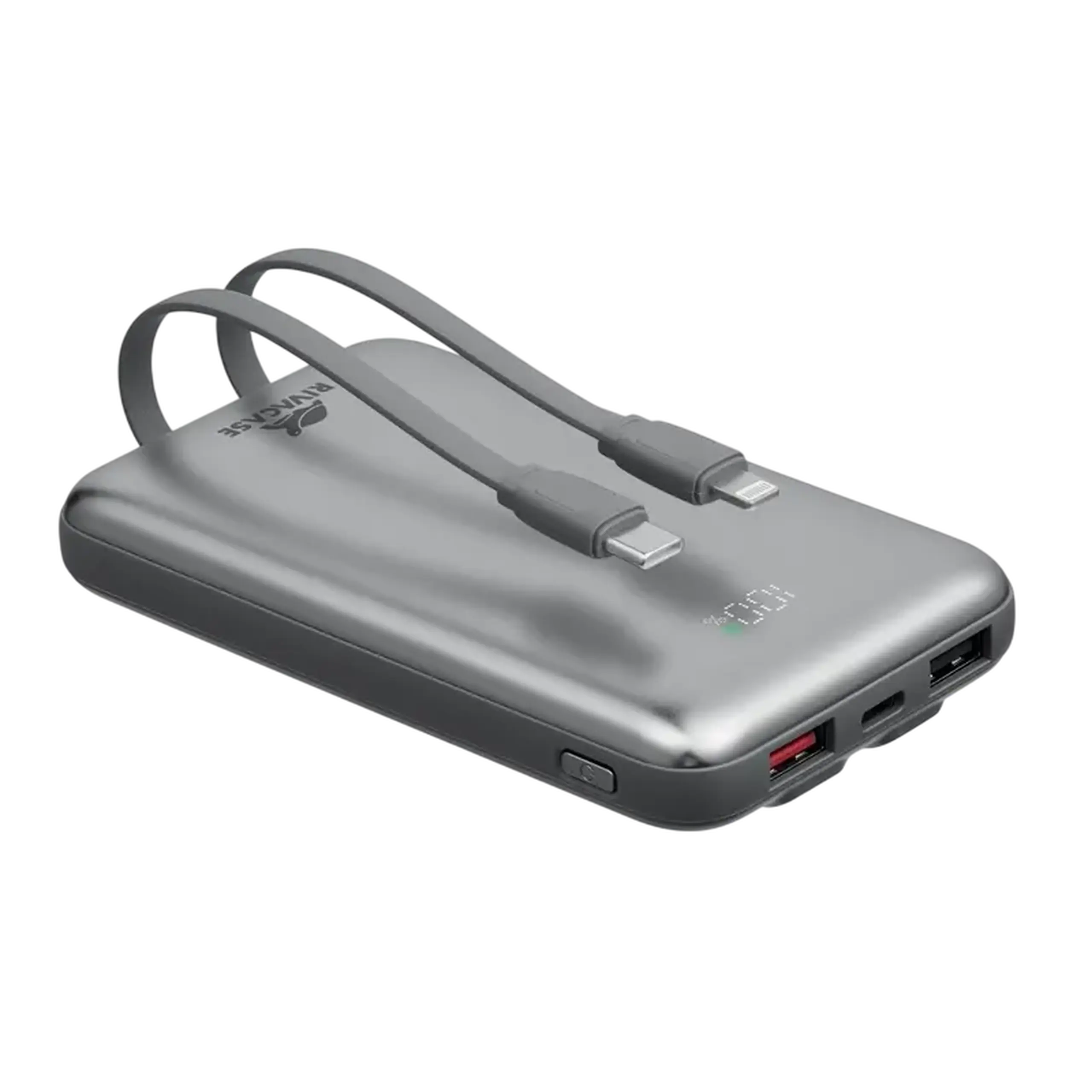 Acumulator extern Rivacase VA2611, 10000mAh, Gri