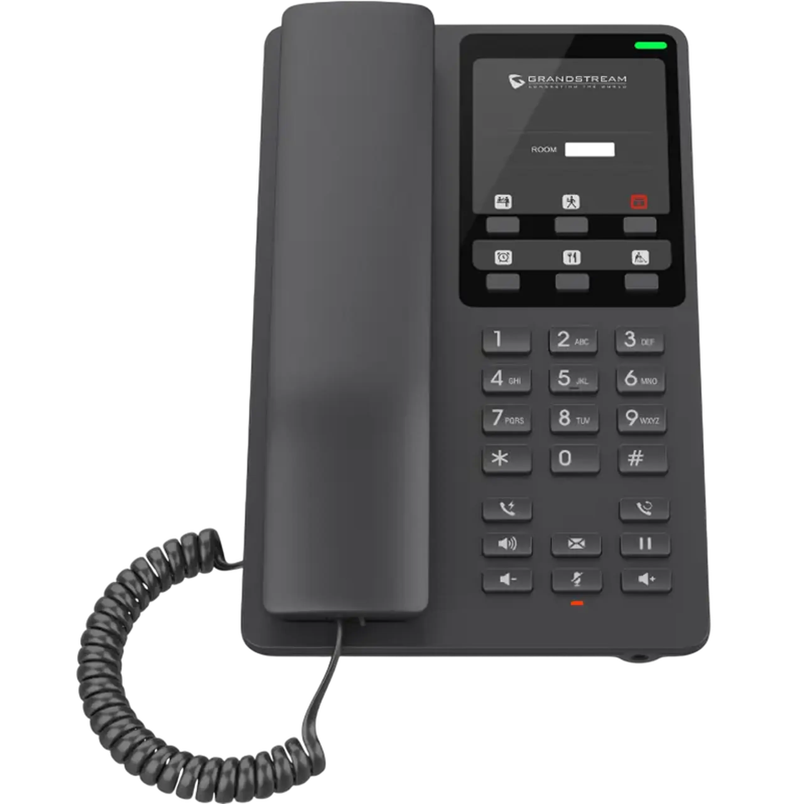Telefon IP Grandstream GHP621W, Negru
