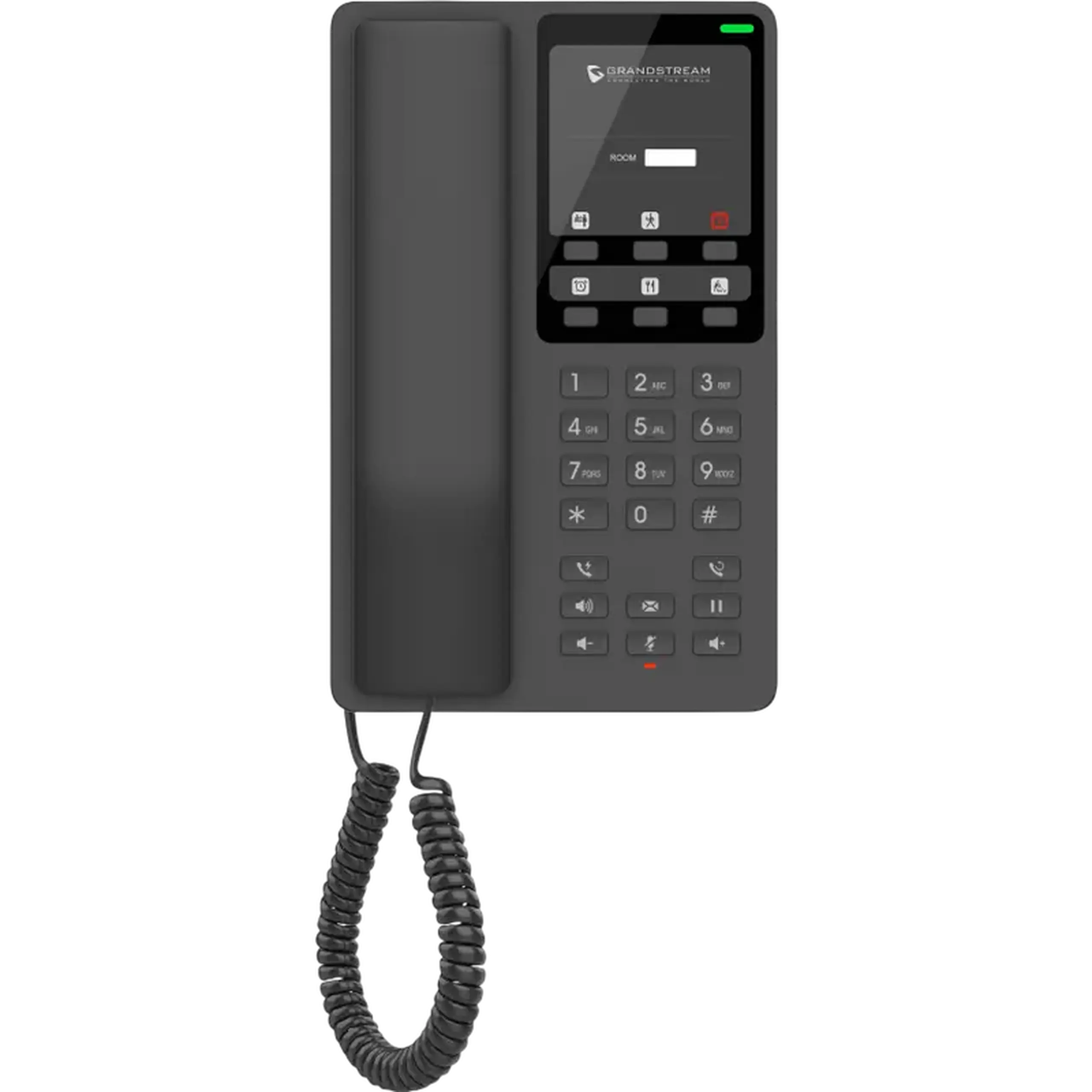 Telefon IP Grandstream GHP621W, Negru