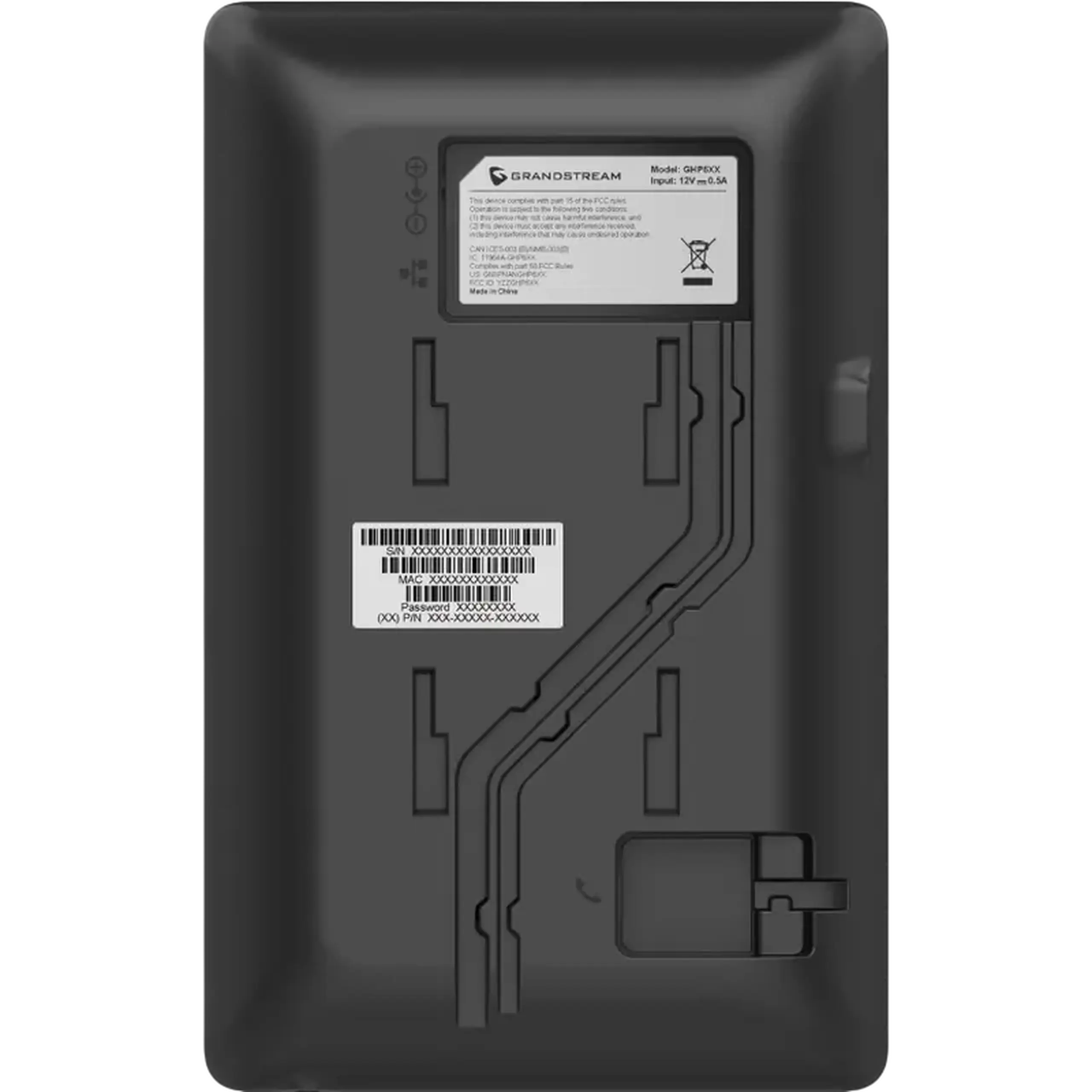 Telefon IP Grandstream GHP621W, Negru