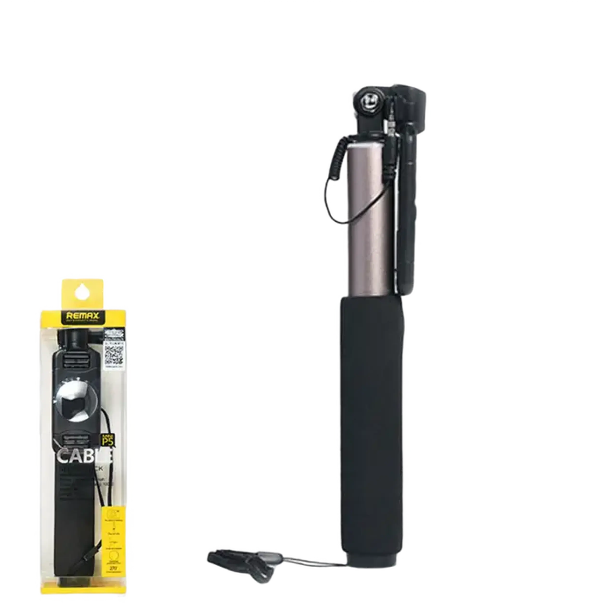 Selfie Stick Remax P5, Auriu