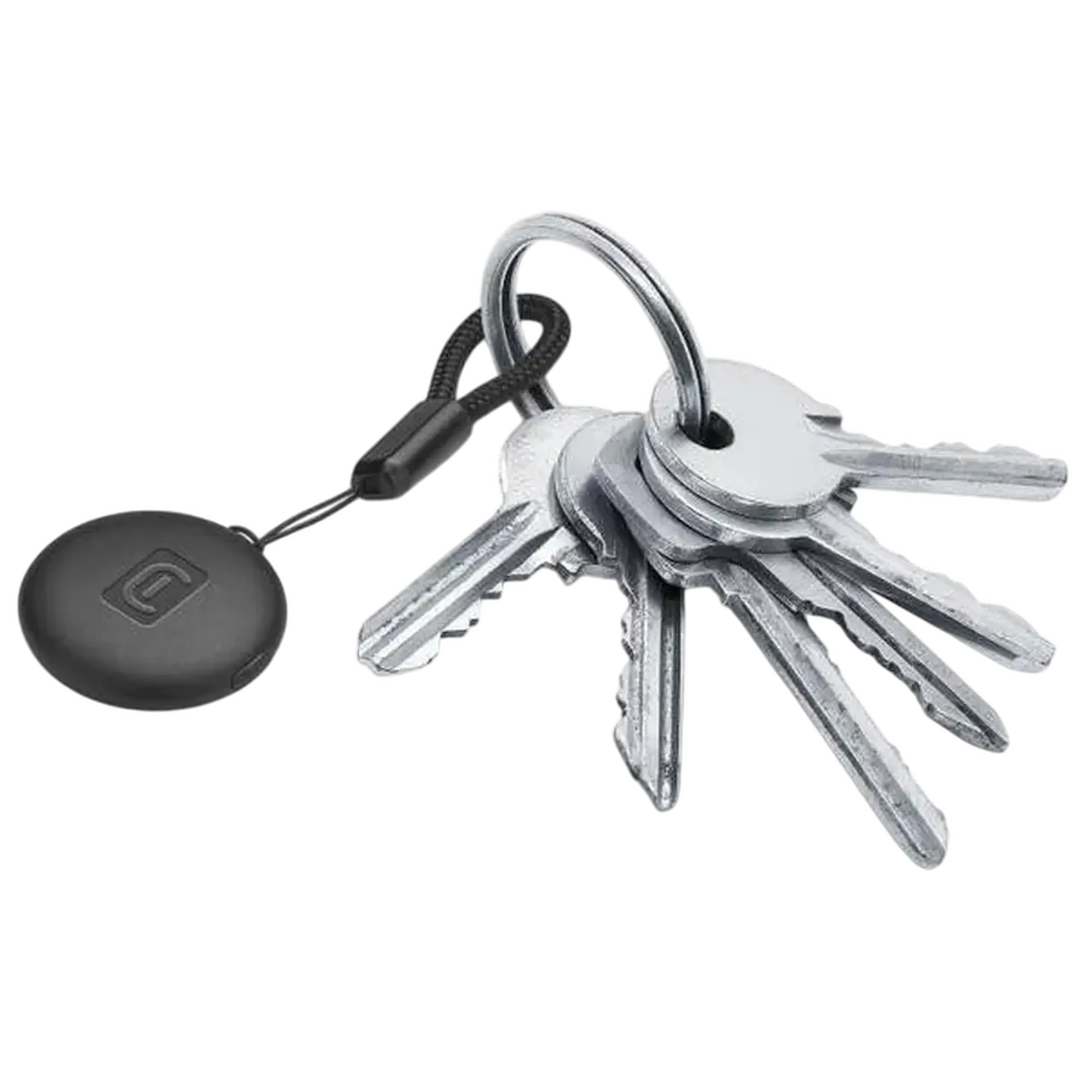 Tracker inteligent Cellularline Tracy Tag, Negru