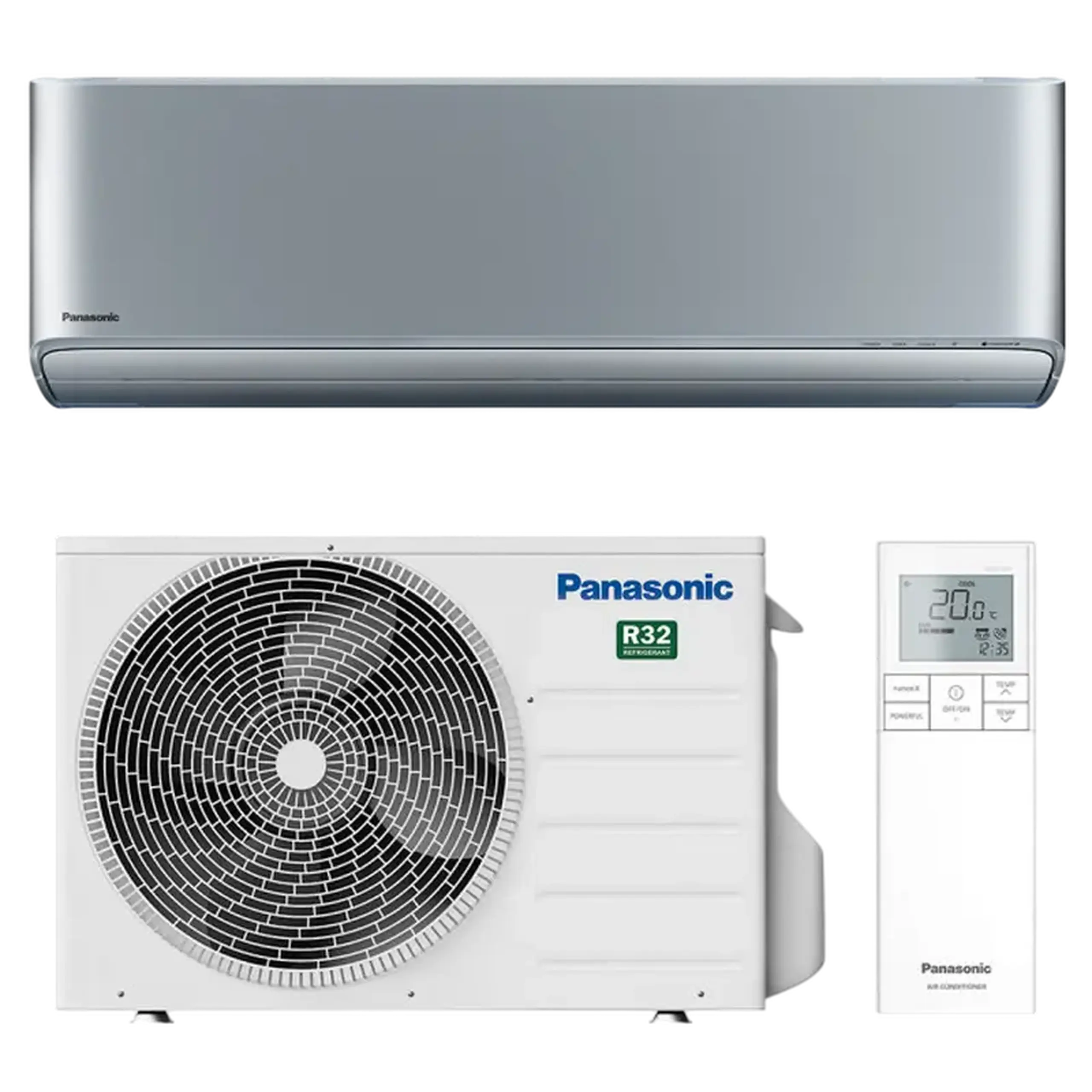 Aparat de aer condiționat Split Panasonic XZ25ZKEW, 9kBTU/h, Argintiu