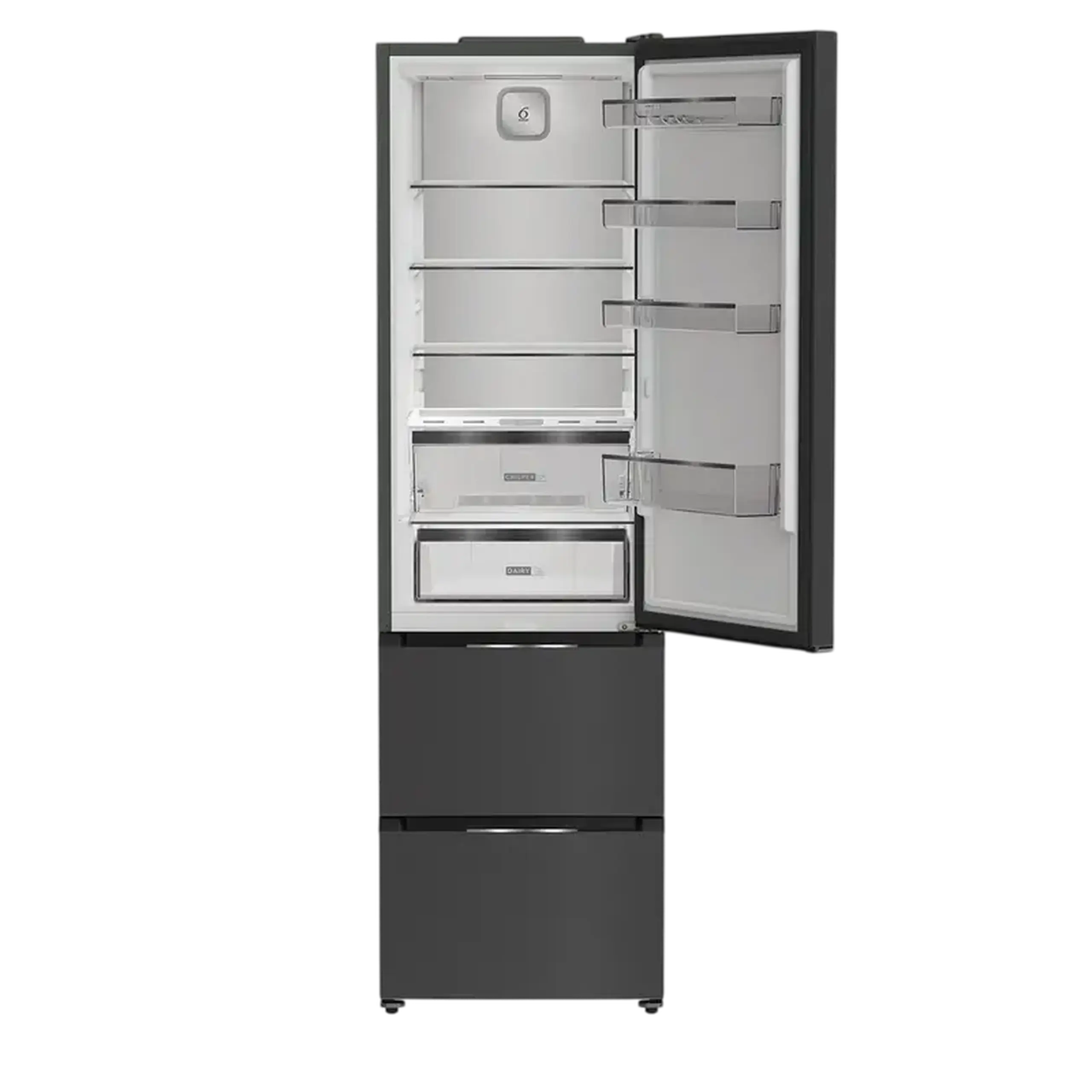 Frigider Whirlpool WHKF 6353 XBR6E,, Dark Inox