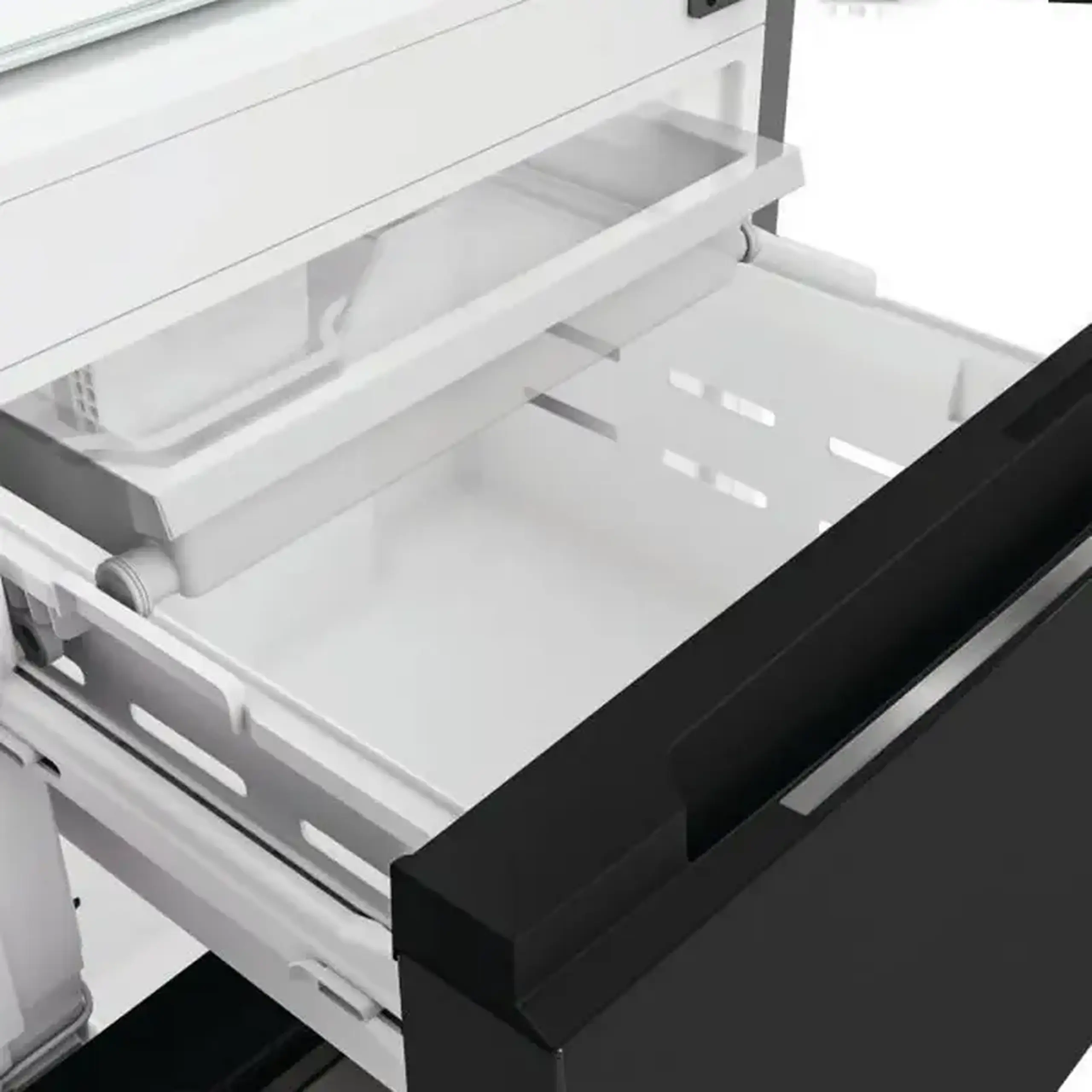 Frigider Whirlpool WHKF 6353 XBR6E,, Dark Inox