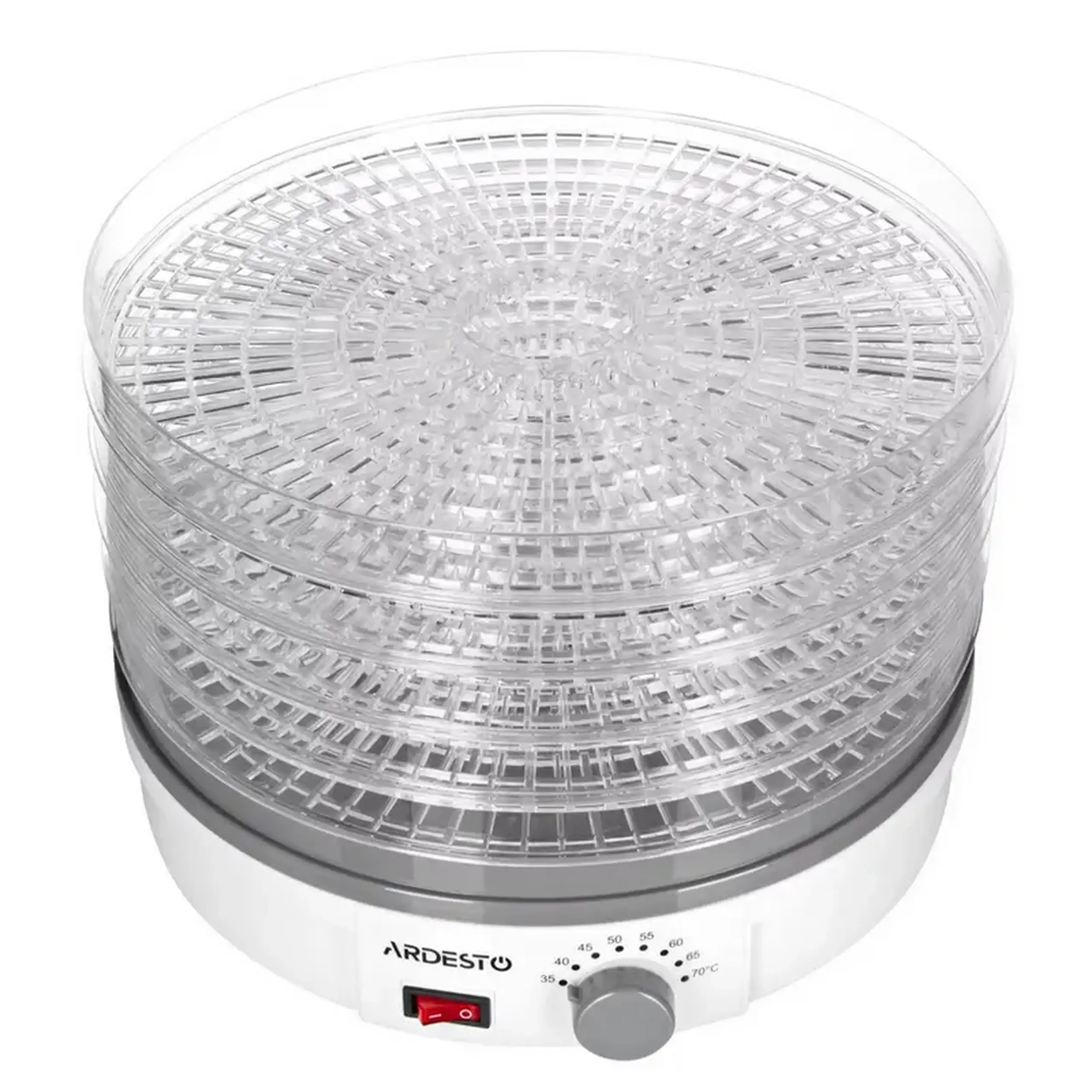 Deshidrator de fructe Ardesto FDB-5320, Alb