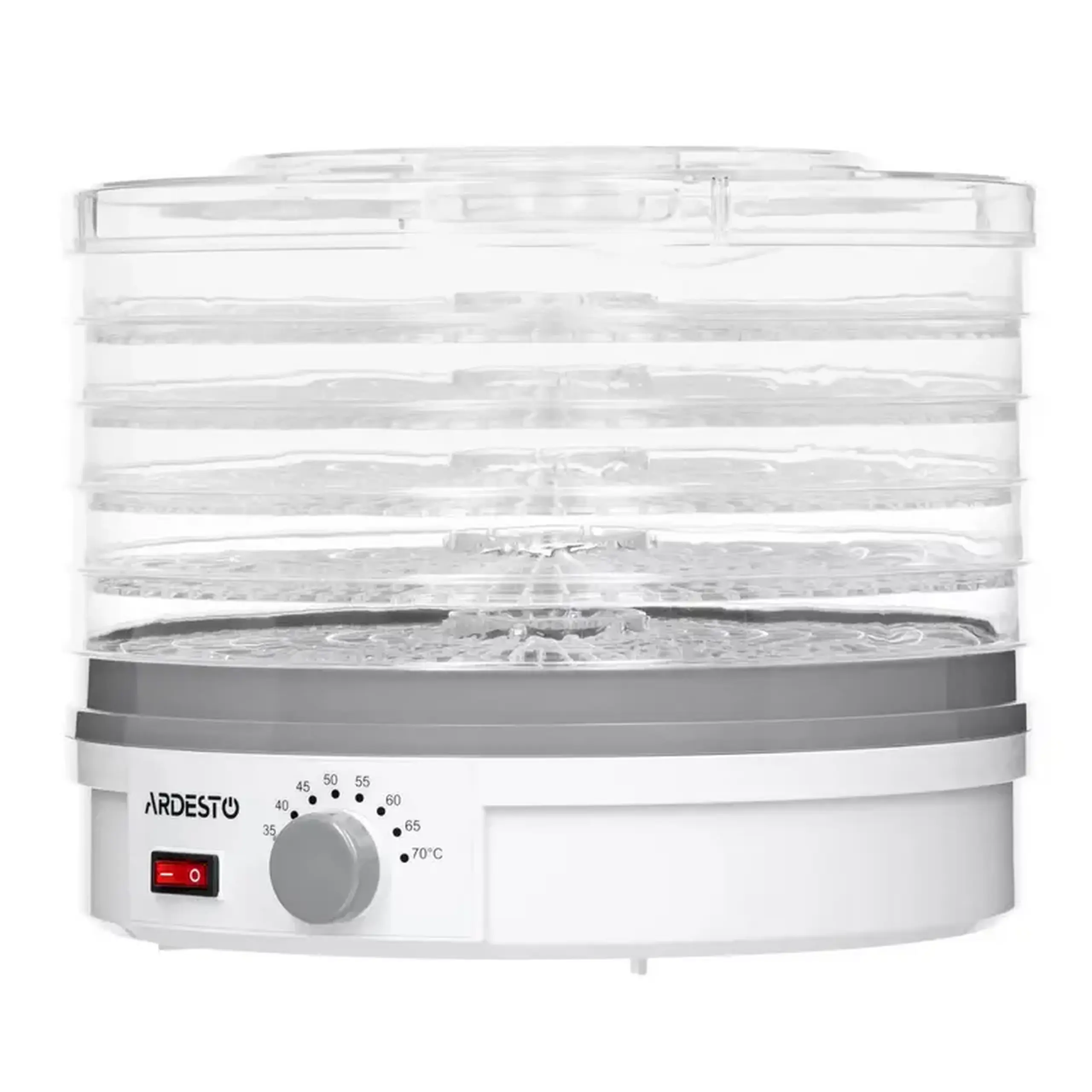 Deshidrator de fructe Ardesto FDB-5320, Alb