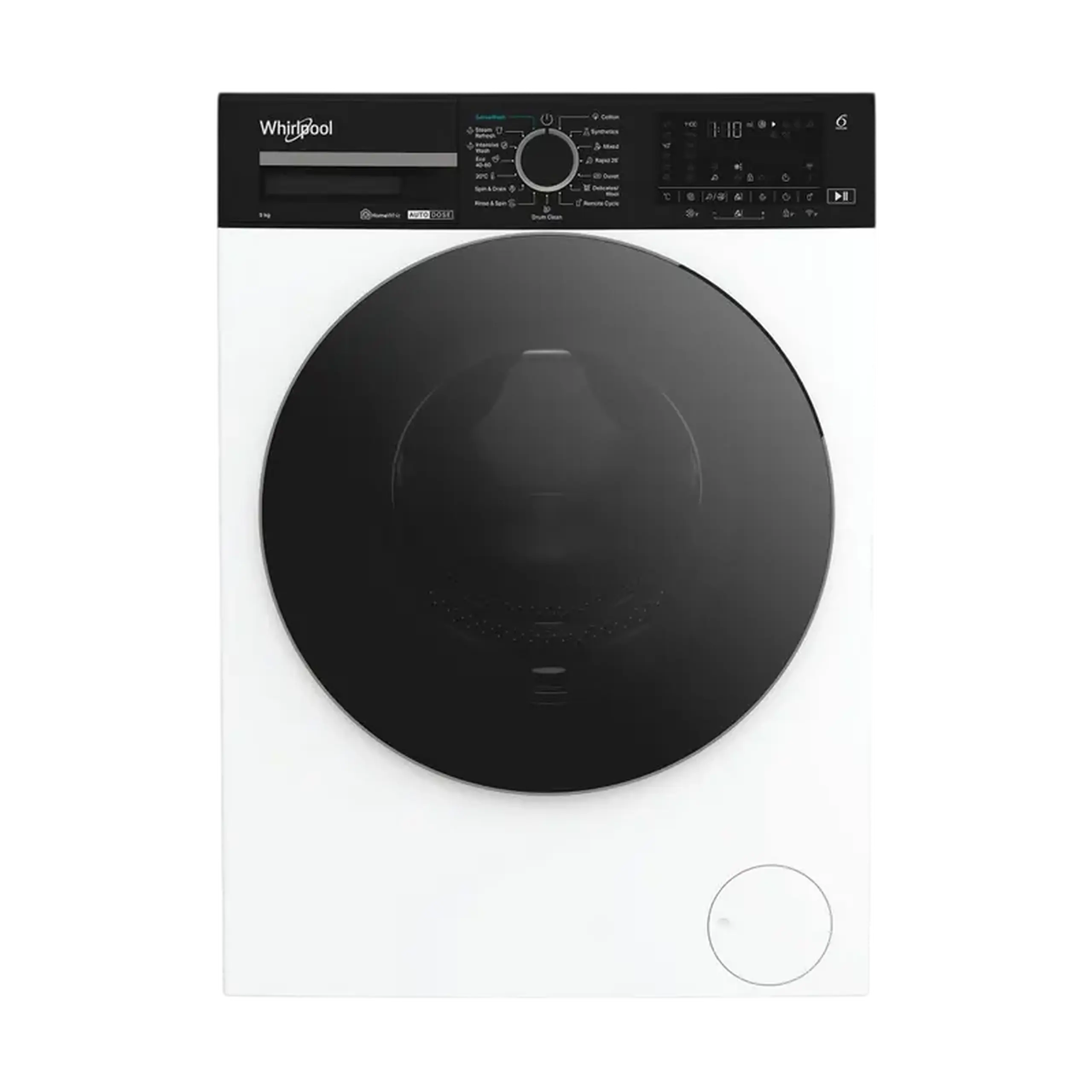 Mașină de spălat Whirlpool WPM 97W ADS EE, 9kg, Alb
