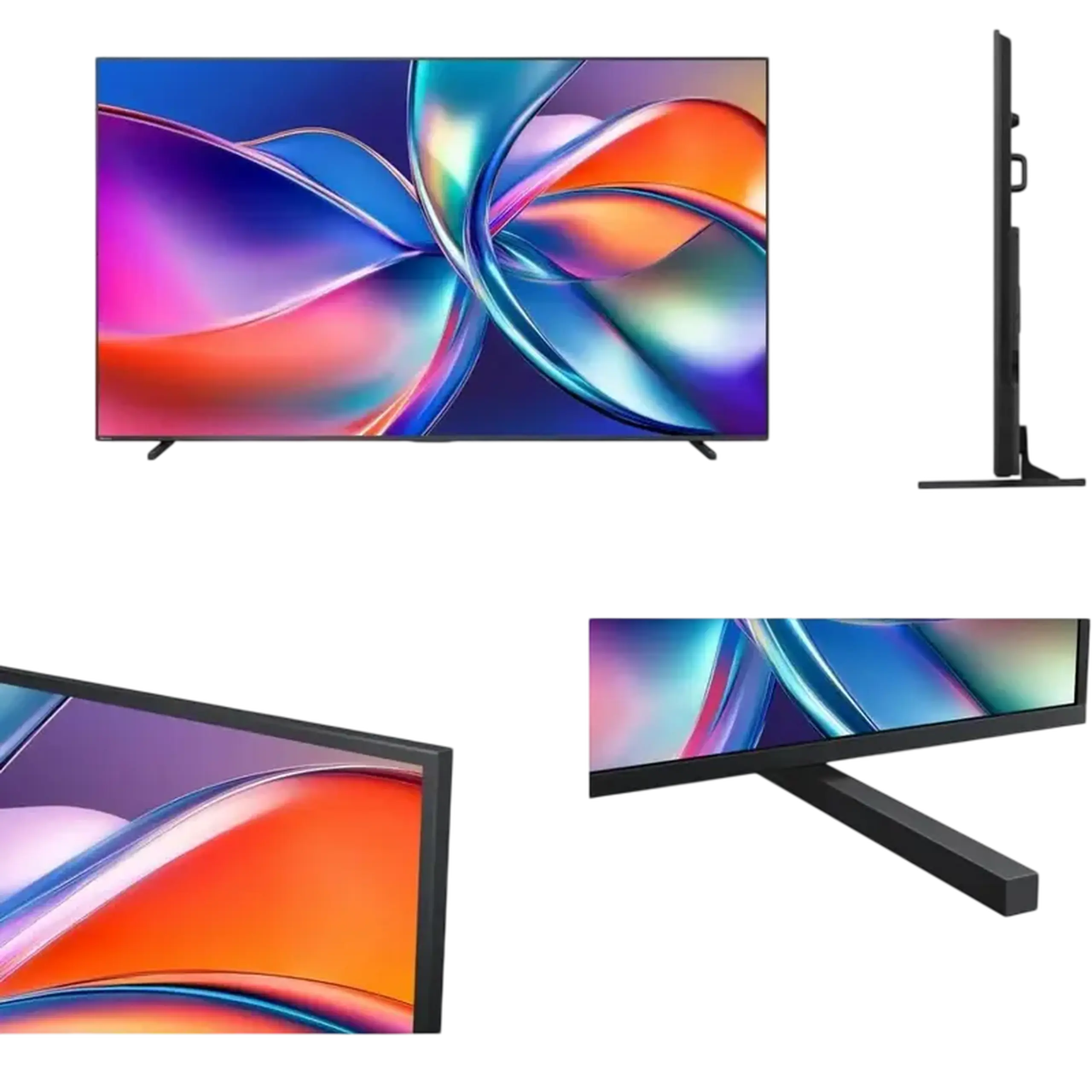 98" QLED SMART TV Hisense 98E7Q, 3840x2160 4K UHD, VIDAA U8, Negru