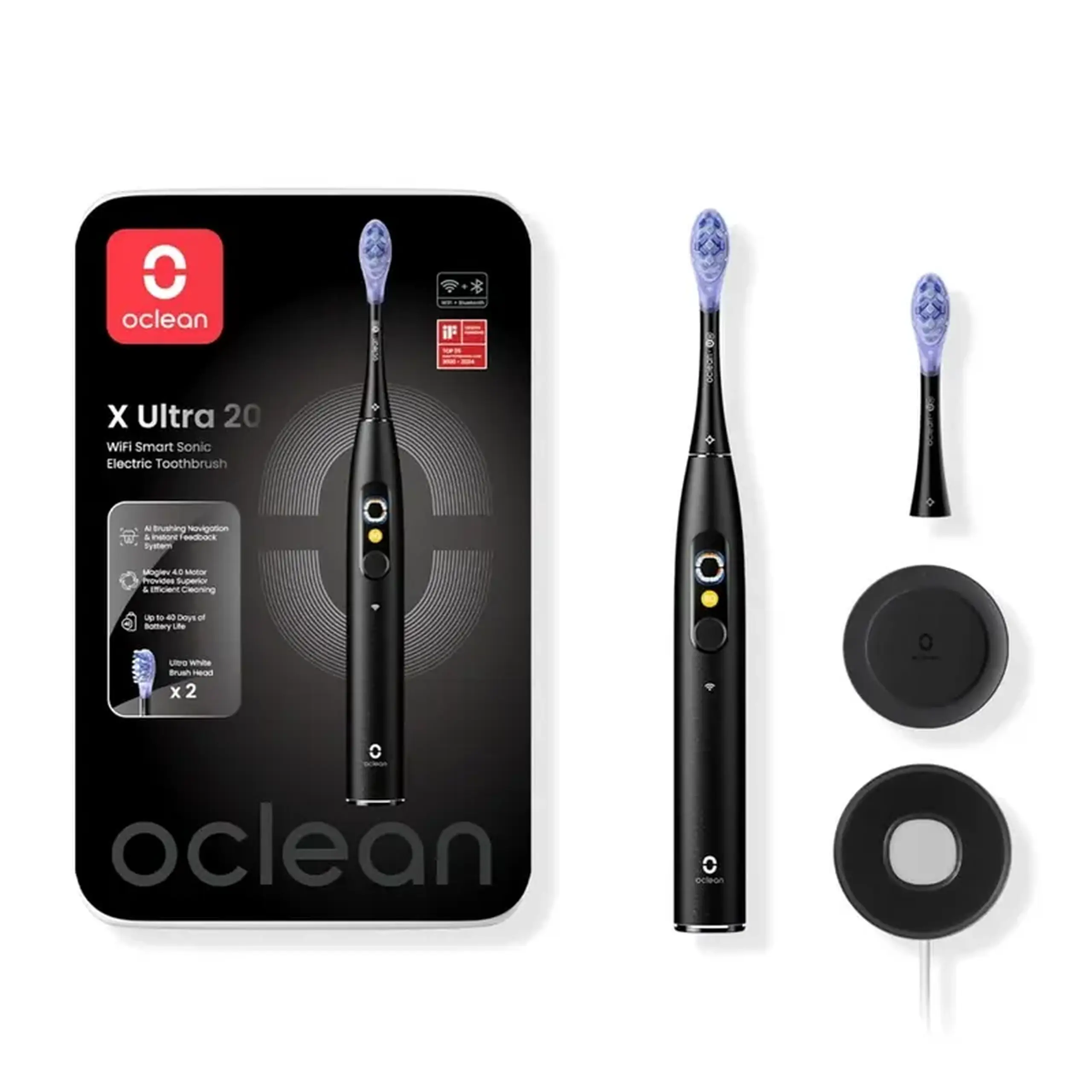 Periuță de dinți electrică Oclean X 20, Negru