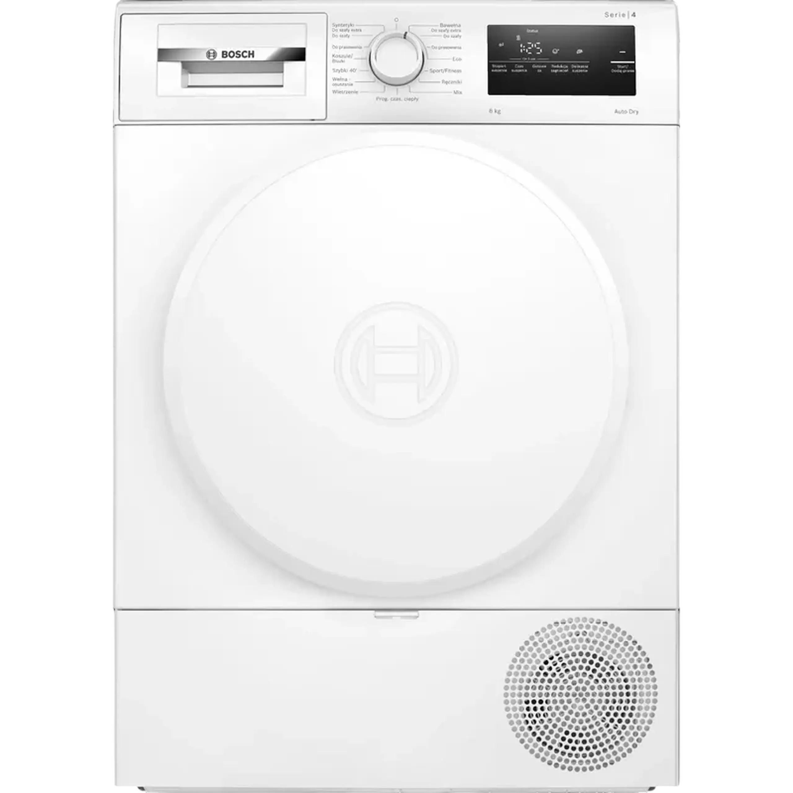 Uscător de rufe Bosch WTH83277PL, 8kg, Alb