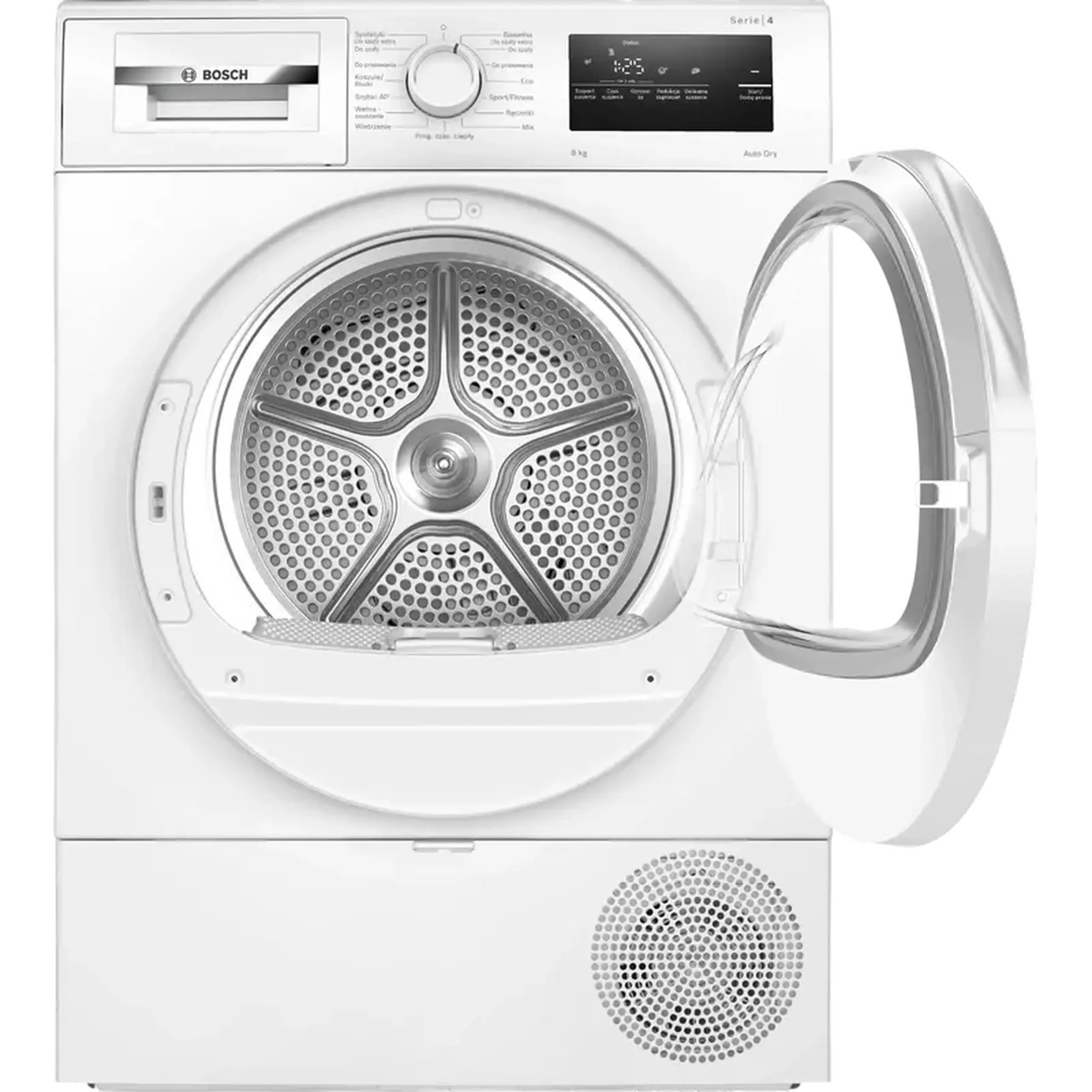 Uscător de rufe Bosch WTH83277PL, 8kg, Alb