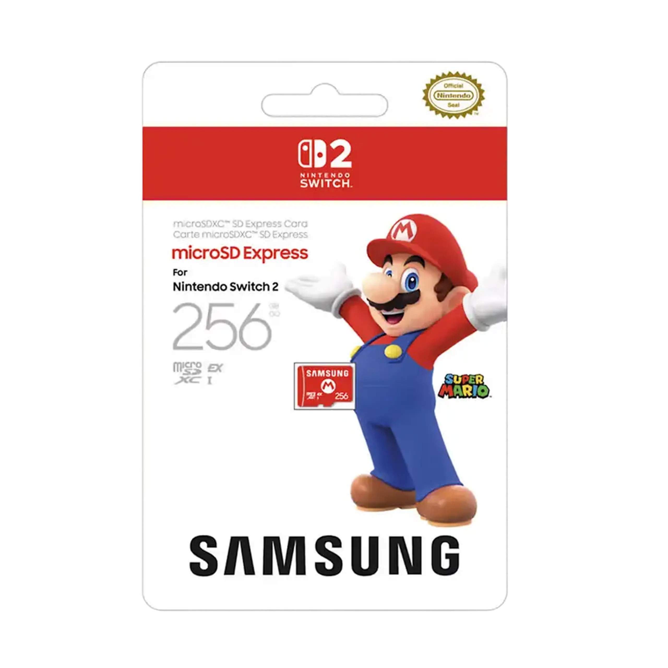 Card de Memorie Samsung Express Card pentru Nintendo Switch 2, 256GB (8806095700670)