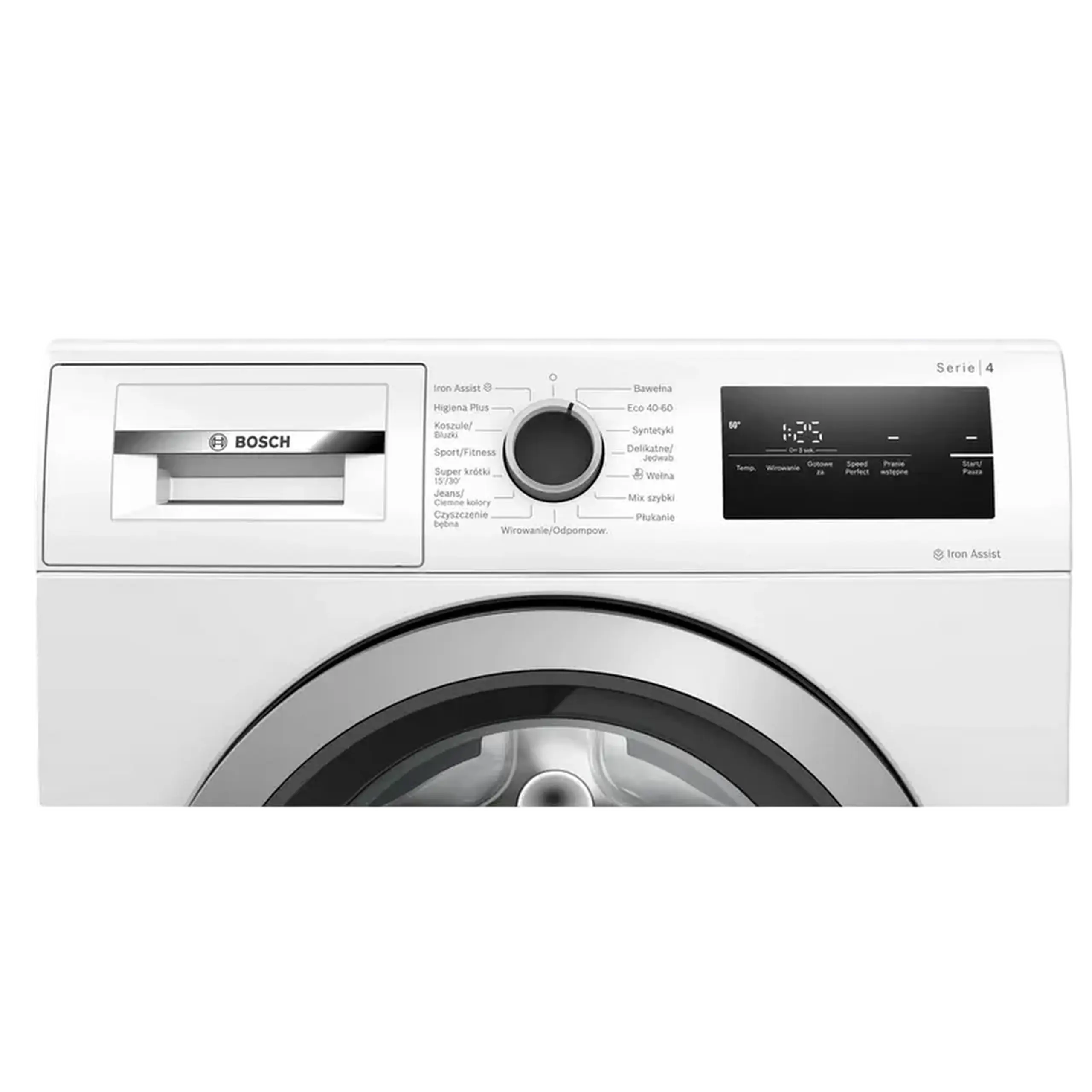 Mașină de spălat Bosch WAN2419EPL, 9kg, Alb
