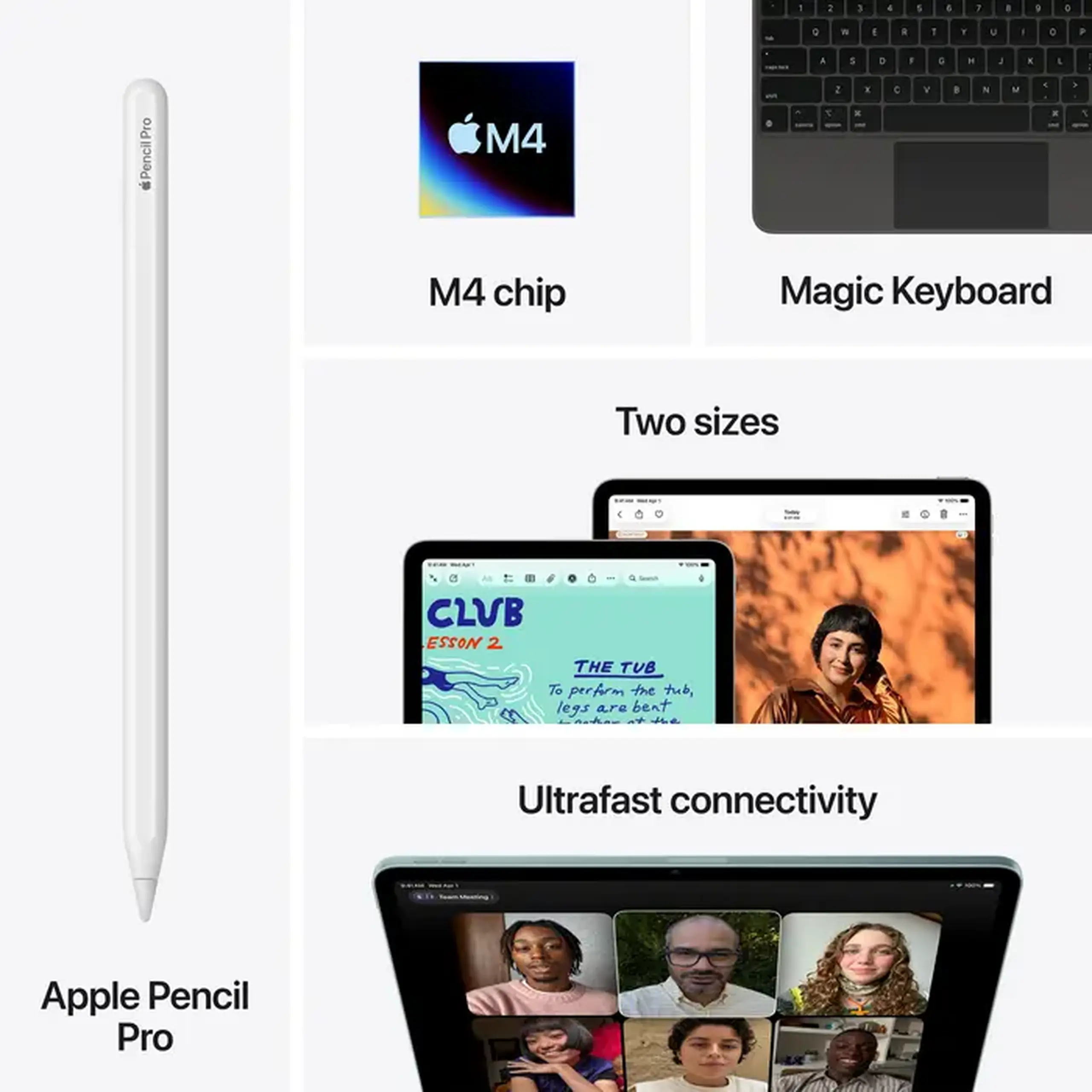 Tabletă Apple iPad Air 13 (2026), Wi-Fi, 12GB/256GB, Violet
