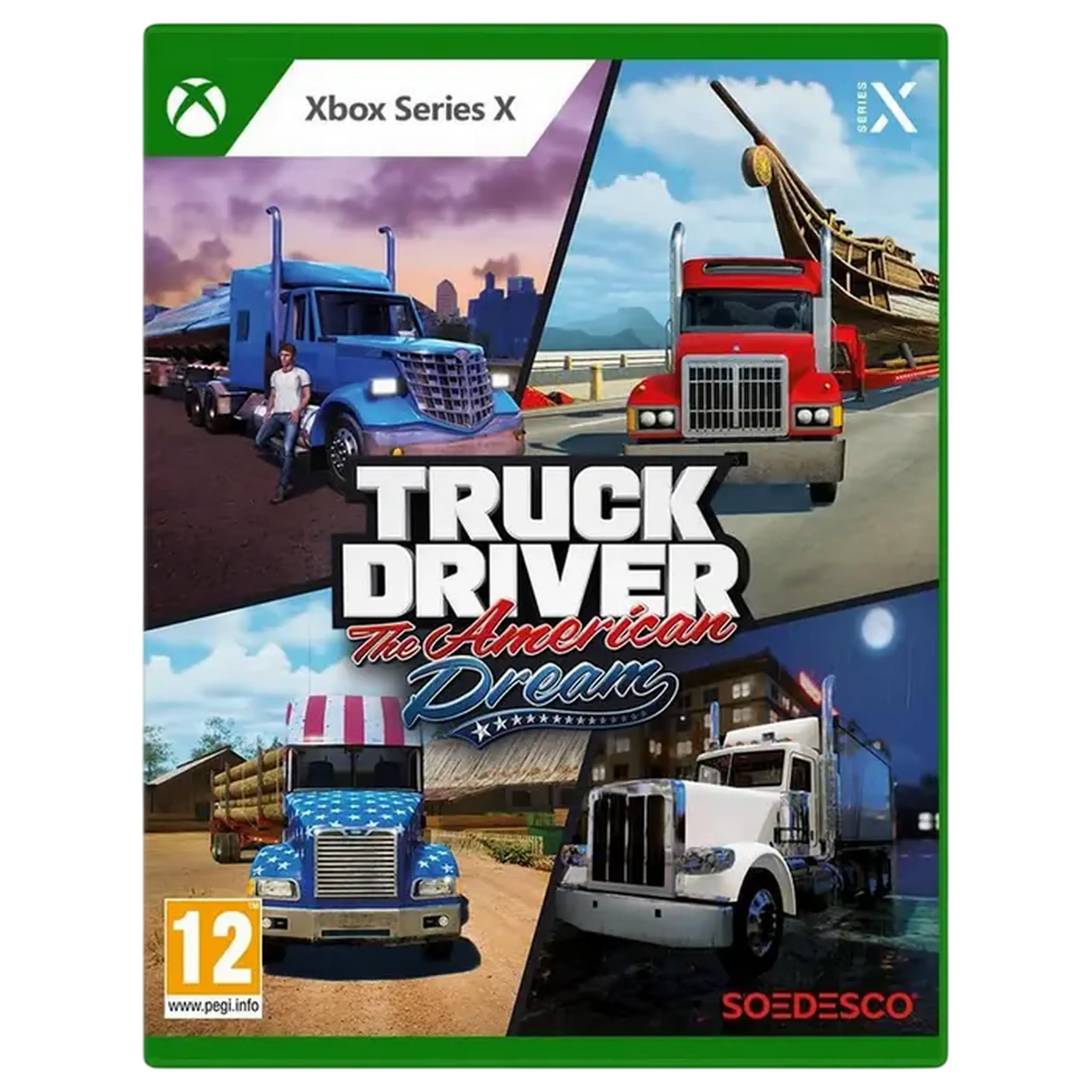 ActiVision Truck Driver: The American Dream, Curse și zbor, Xbox, Disc