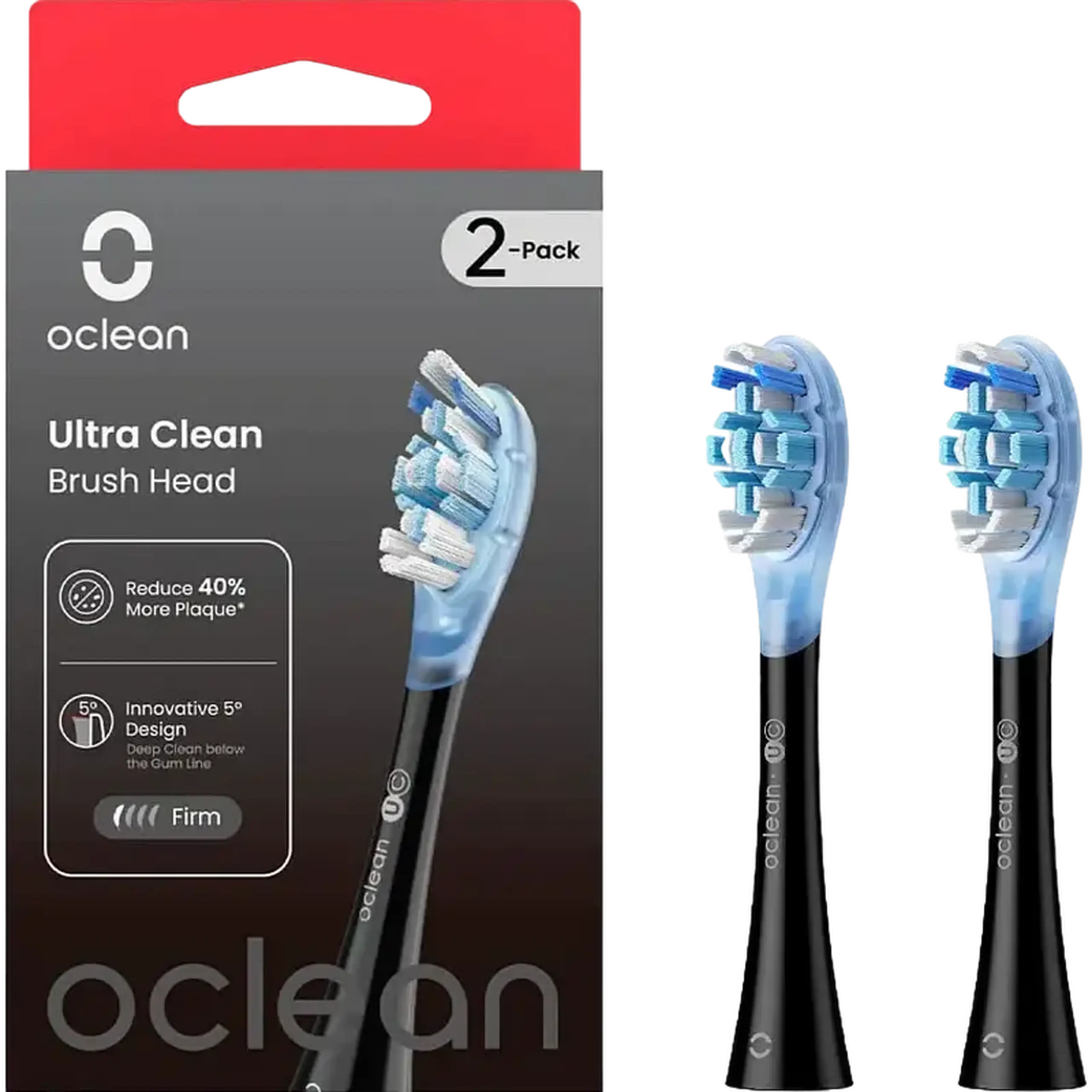Duză pentru periuța de dinți electrică Oclean UC02 B02, Negru