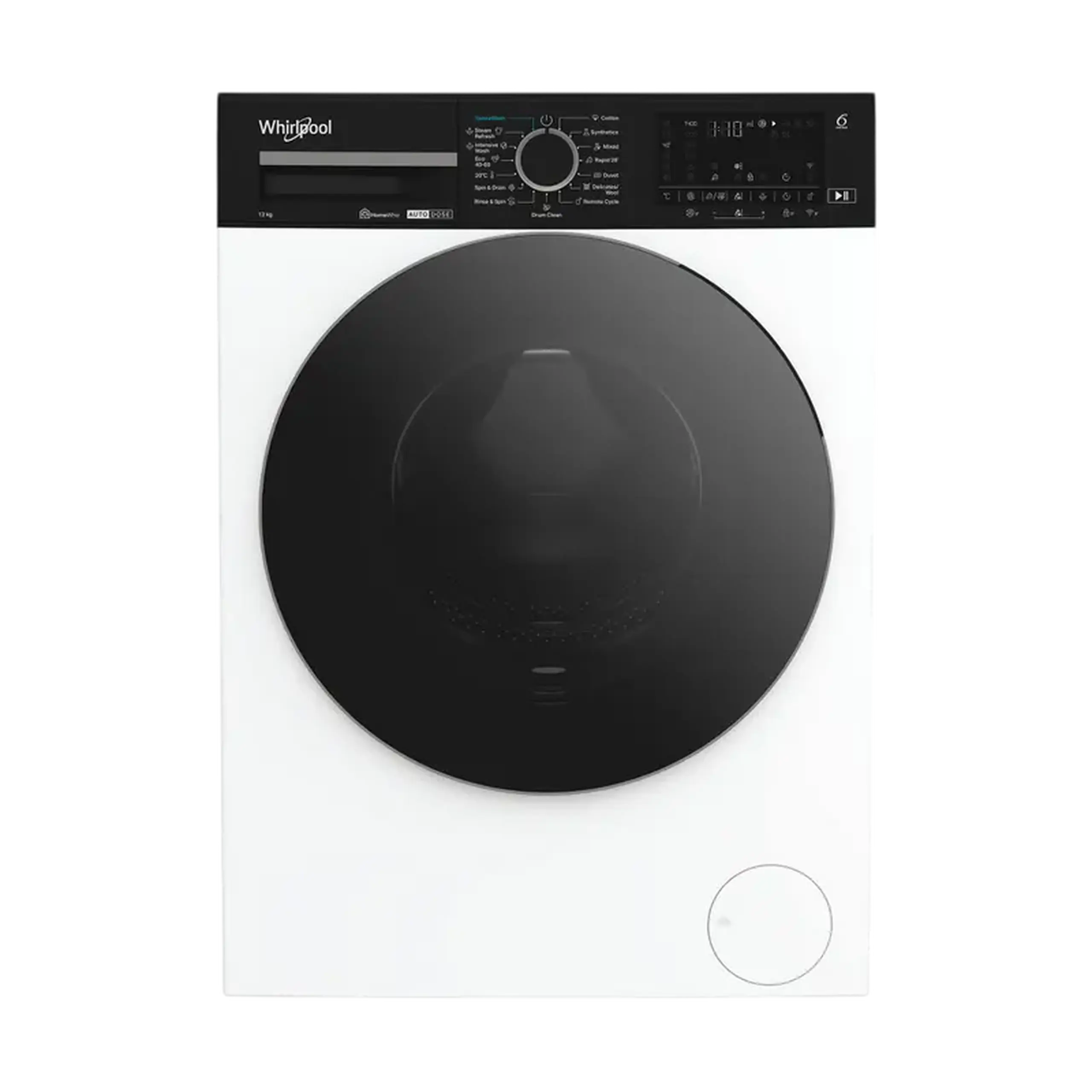 Mașină de spălat Whirlpool WPM 27W ADS EE, 12kg, Alb