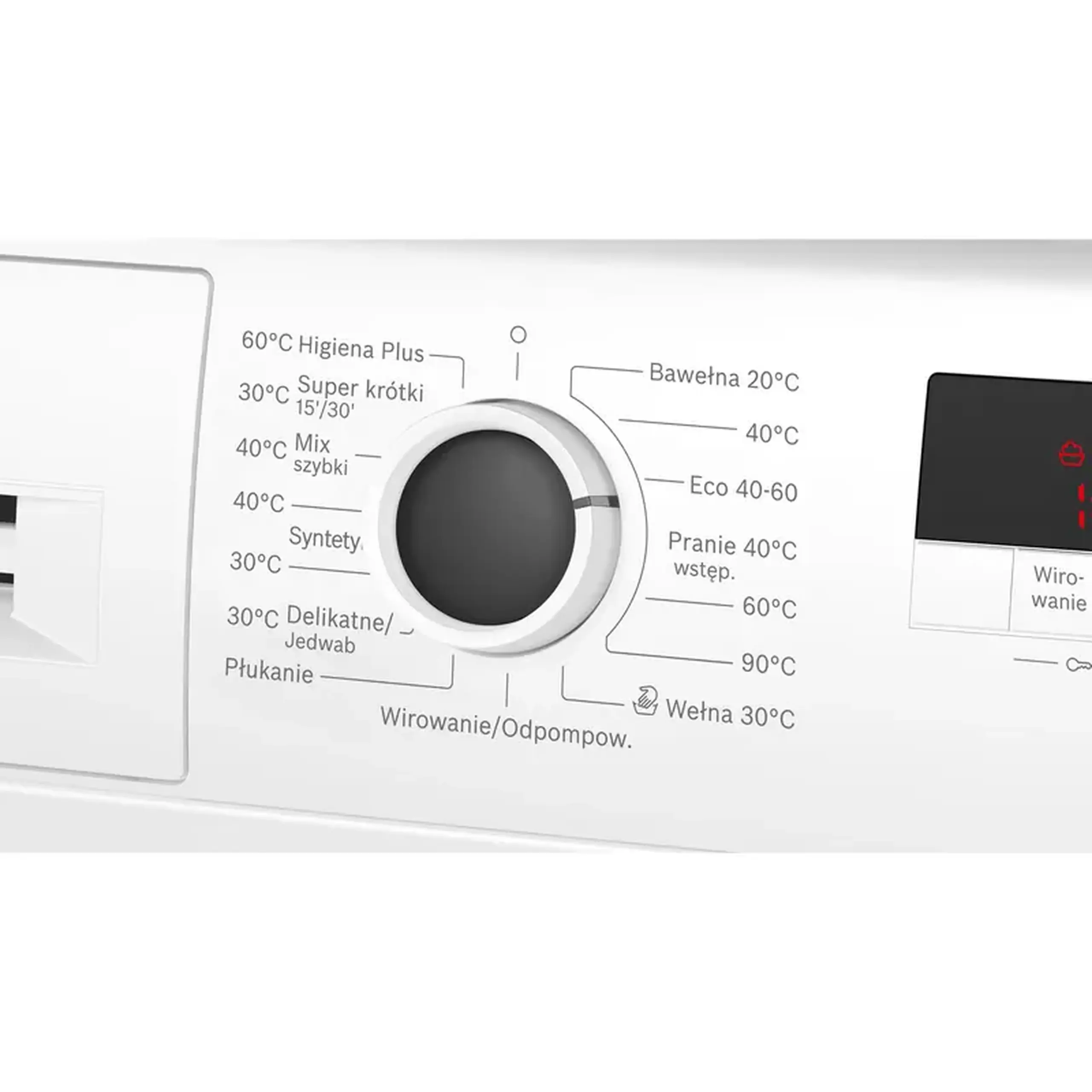 Mașină de spălat Bosch WGE03201PL, 8kg, Alb
