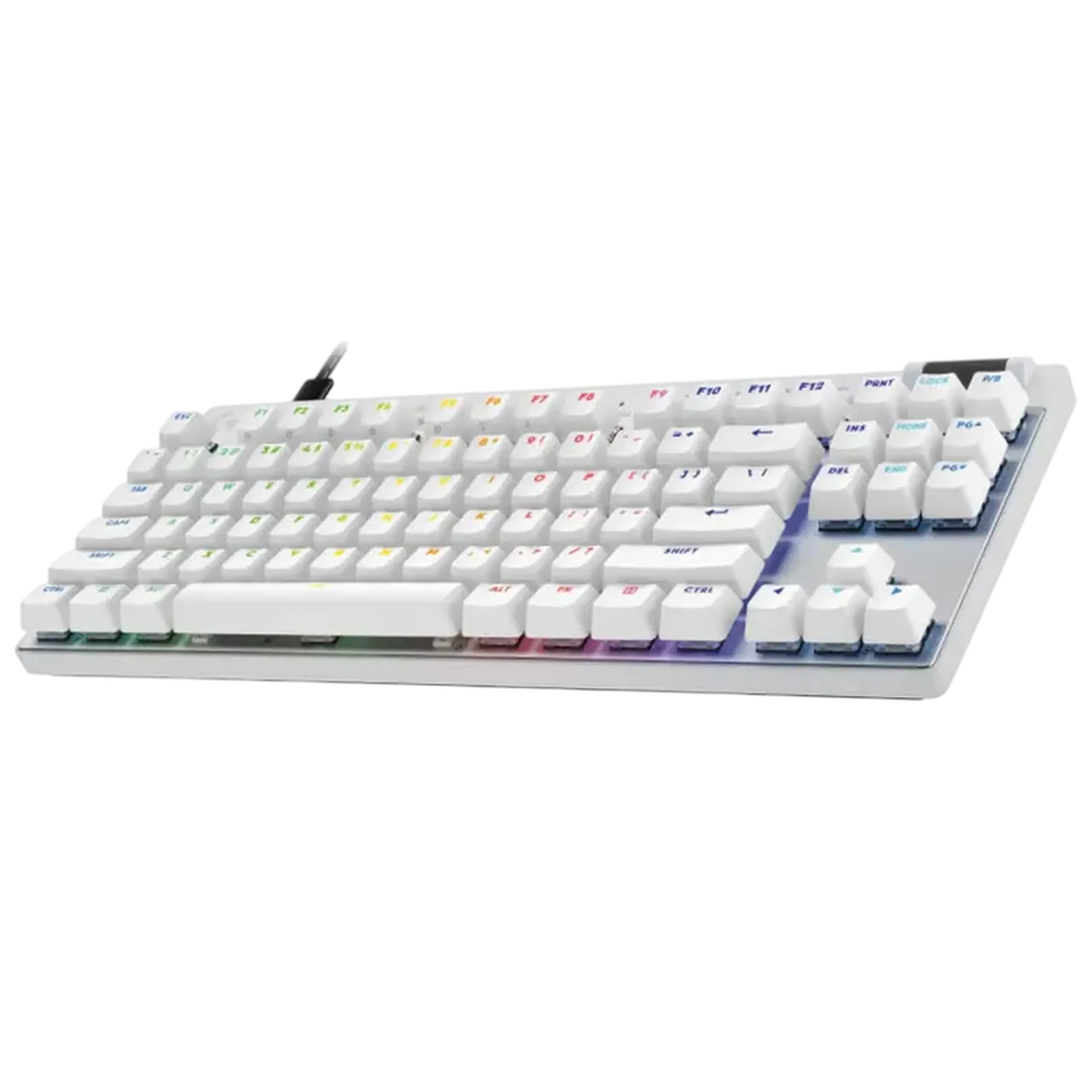 Tastatură Logitech G Pro X TKL Rapid, Cu fir, Alb