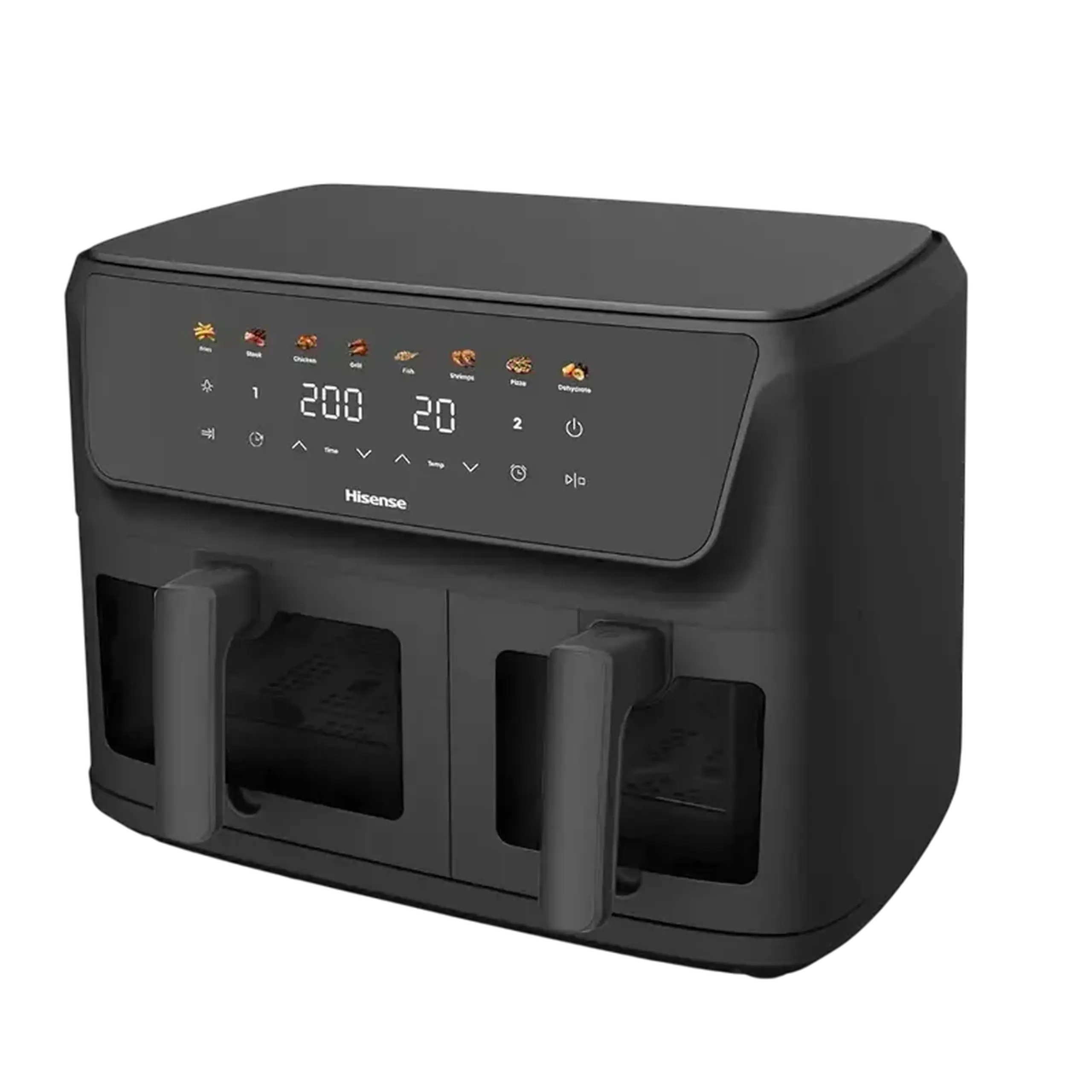 Friteuză cu aer cald Hisense HAF2700DCD, Negru