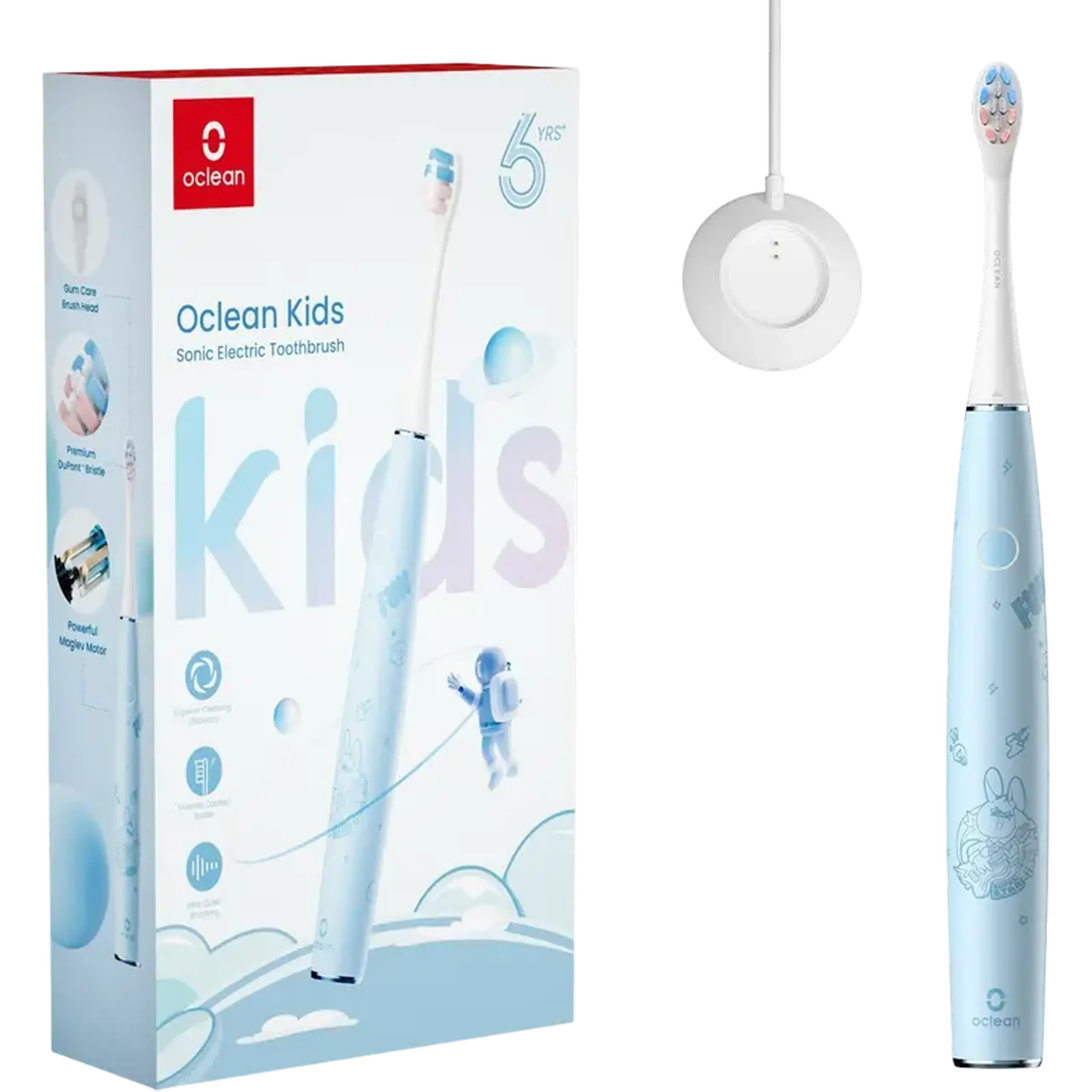 Periuță de dinți electrică Oclean Kids, Albastru deschis