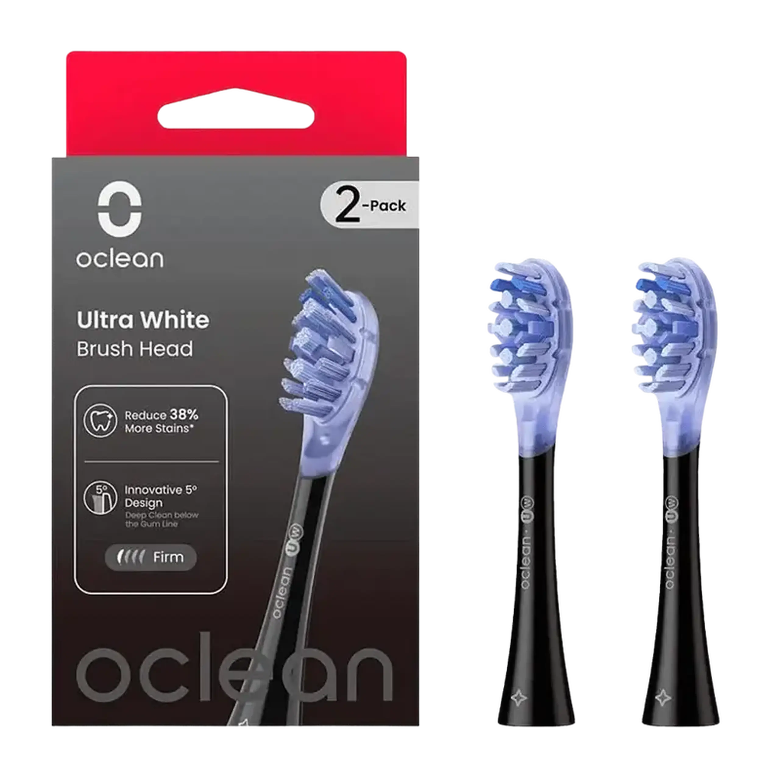 Duză pentru periuța de dinți electrică Oclean UW02 B02, Negru