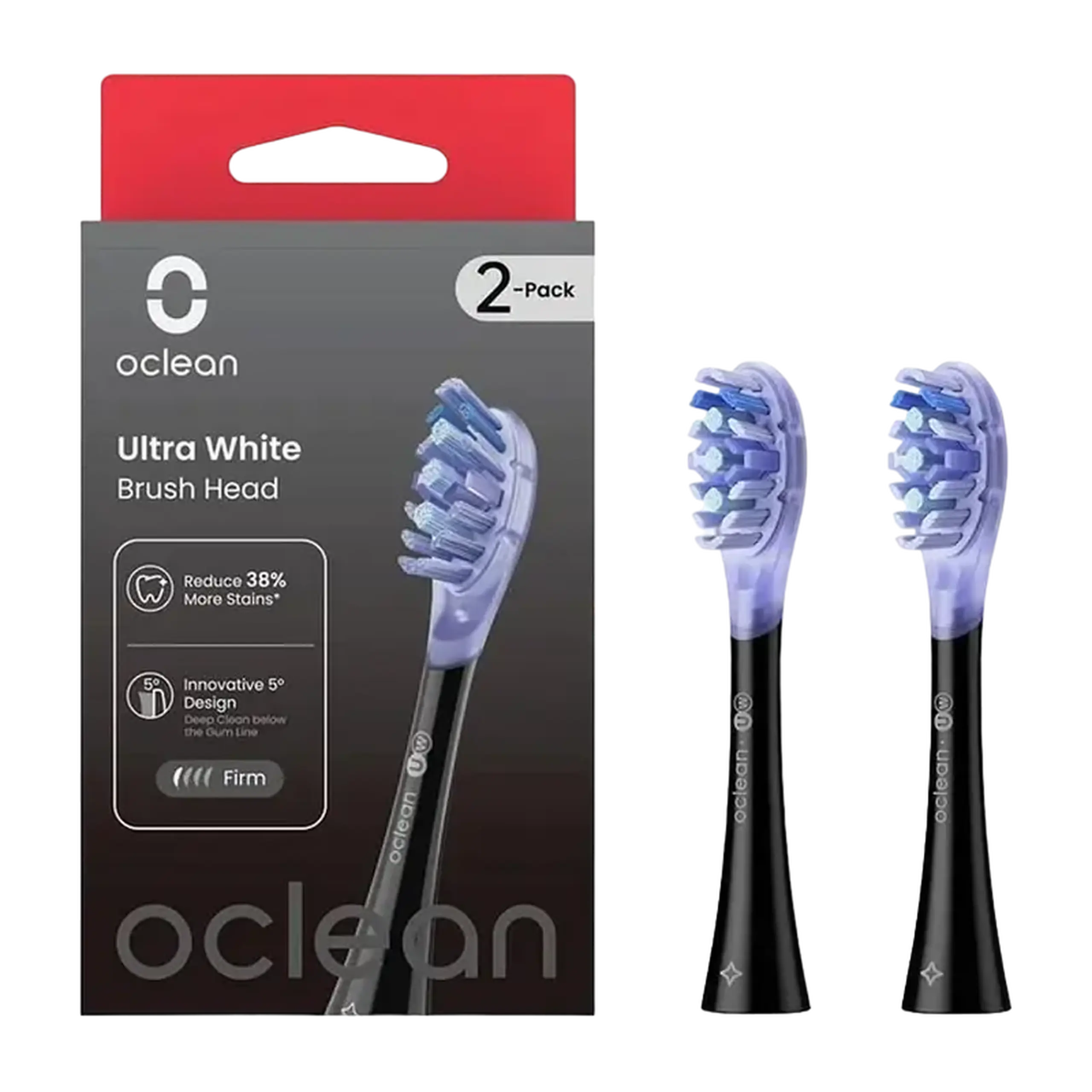 Duză pentru periuța de dinți electrică Oclean UW02 B02, Negru