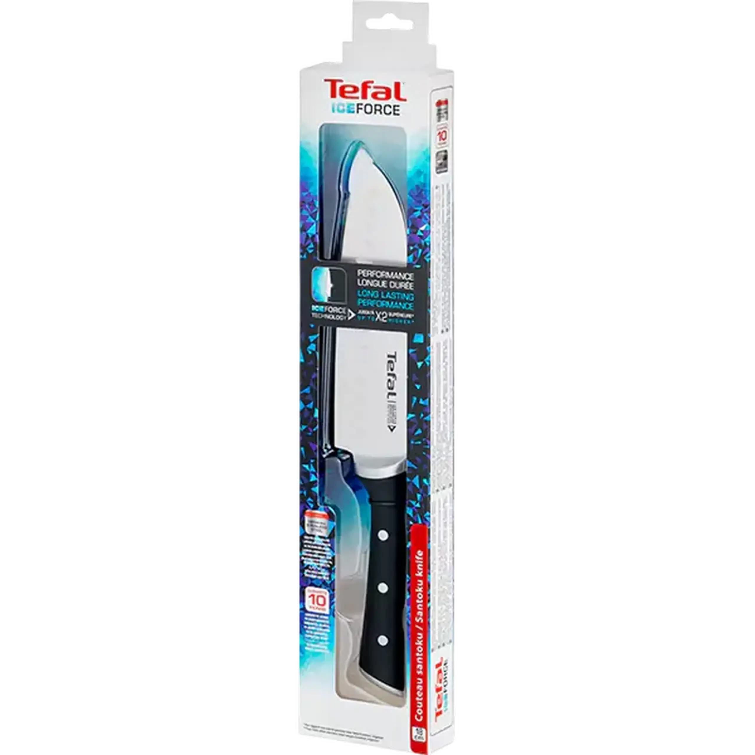 Cuțit de curățat pește Tefal K2320614, Negru