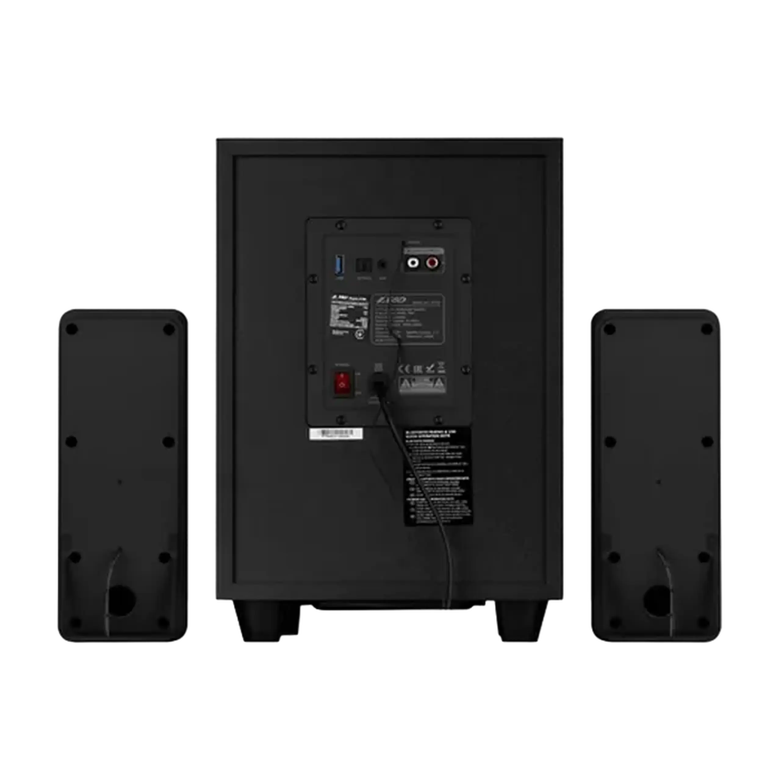Sistem Audio 2.1 CH F&D F770X, Negru