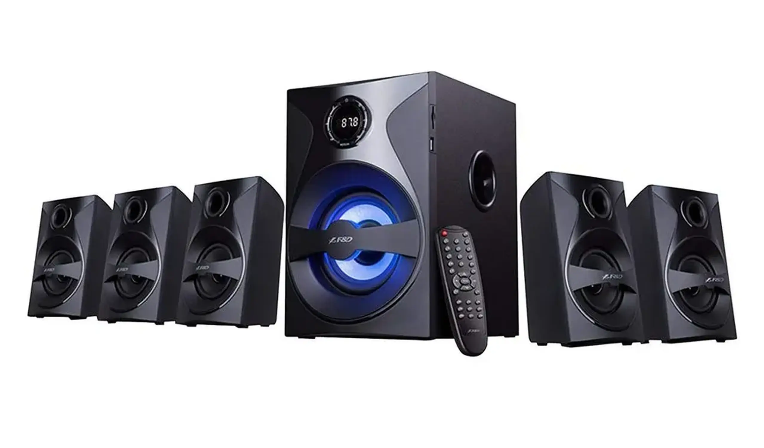 Sistem audio F&D F3800X, Negru