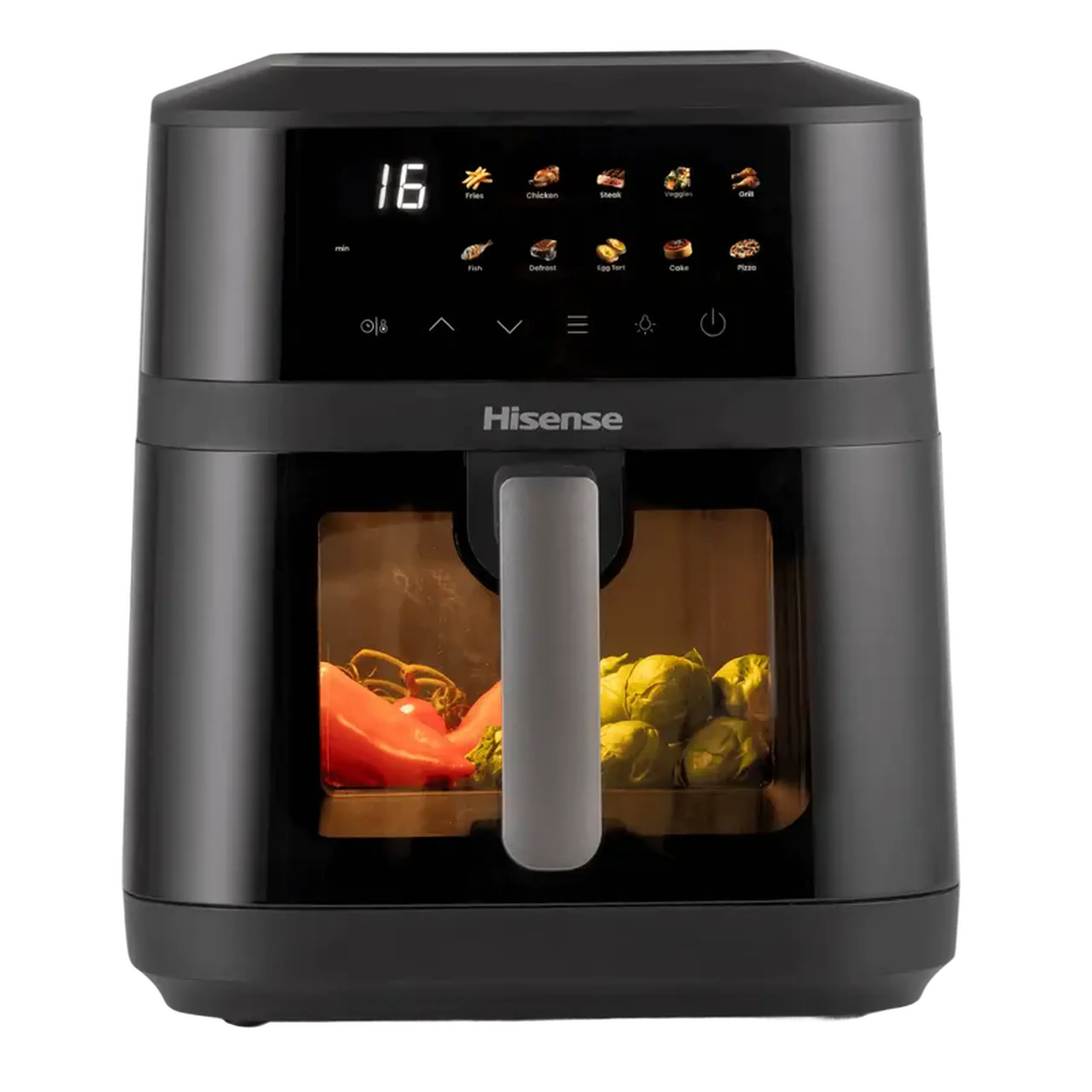 Friteuză cu aer cald Hisense HAF1800DCD, Negru